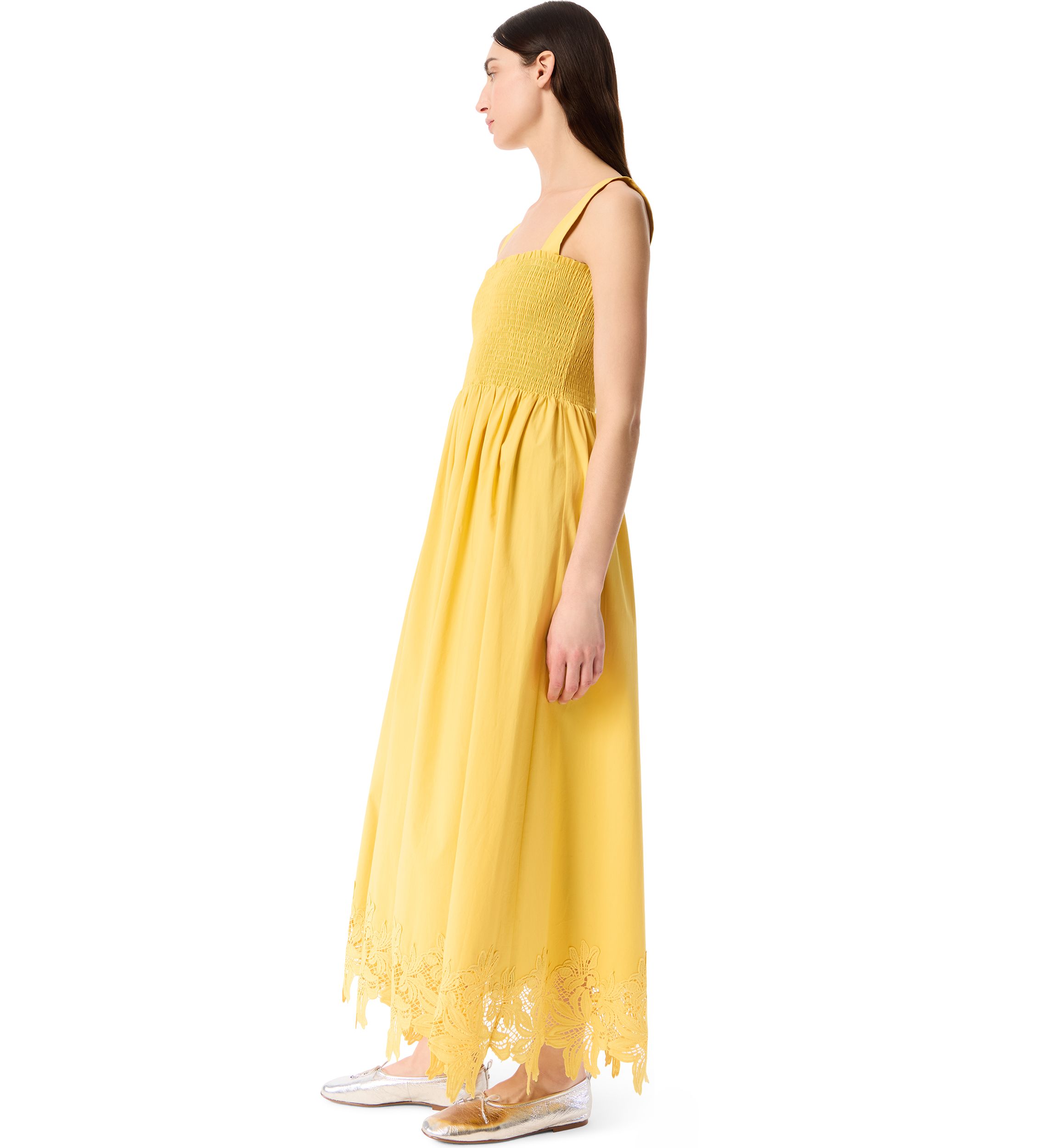 Womens Uma Smocked Dress