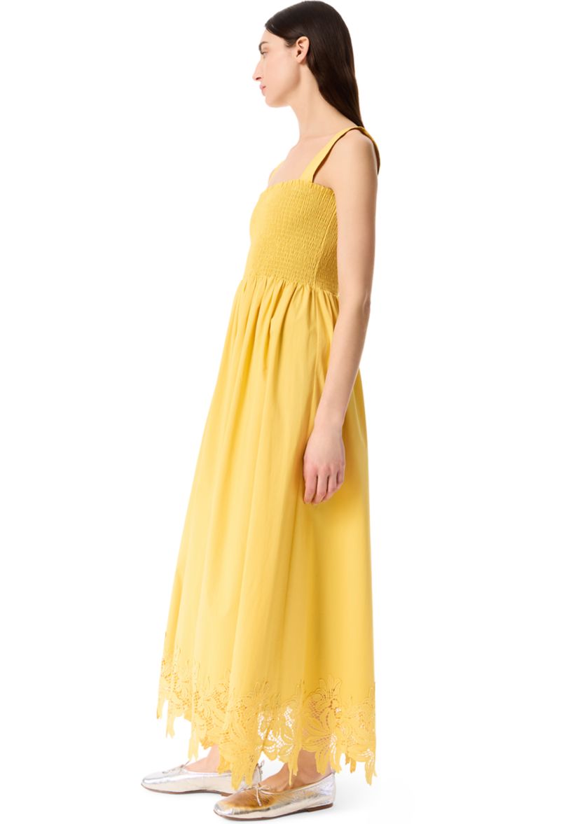 Womens Uma Smocked Dress
