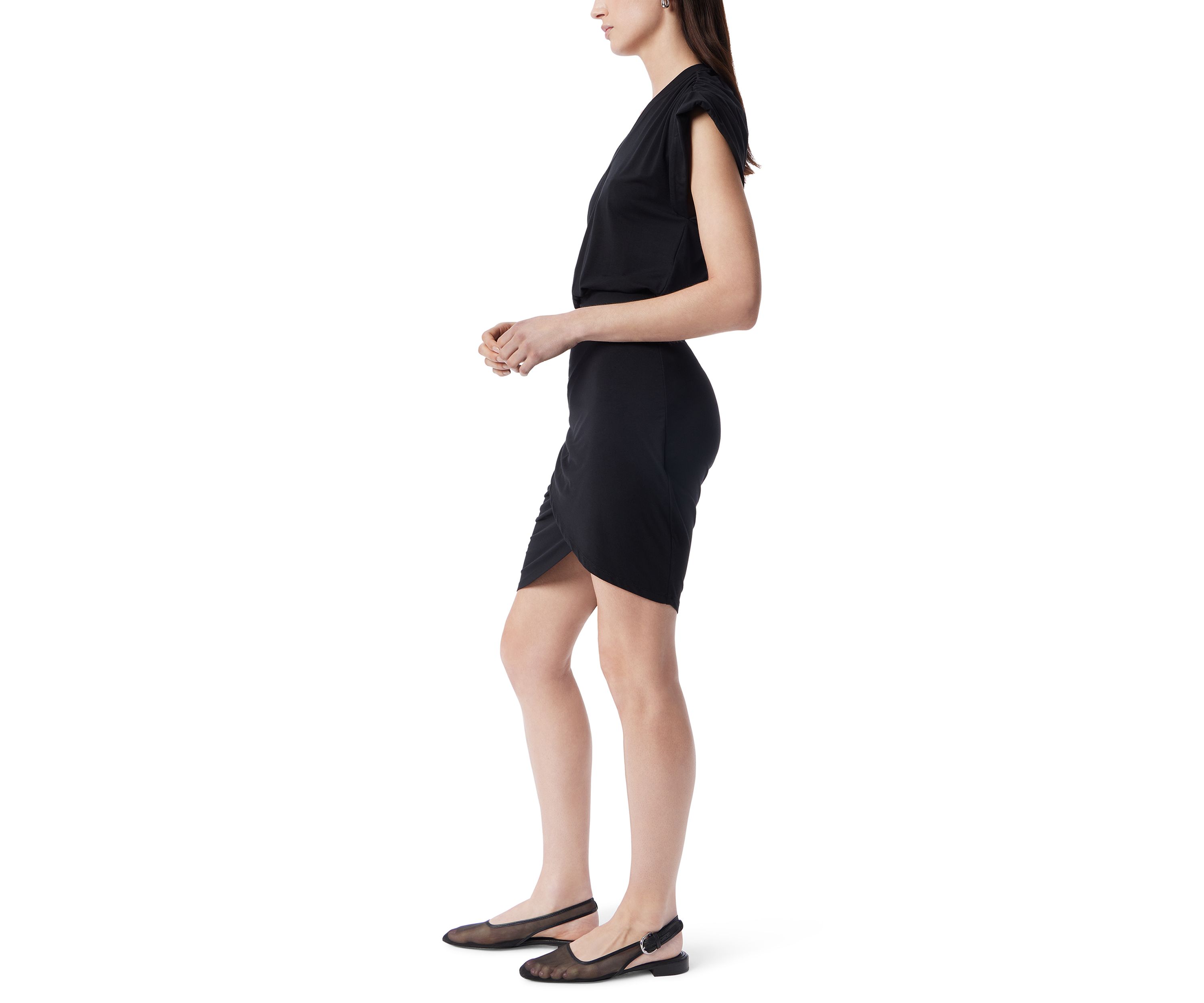 Womens Alianna Ruched Mini Dress