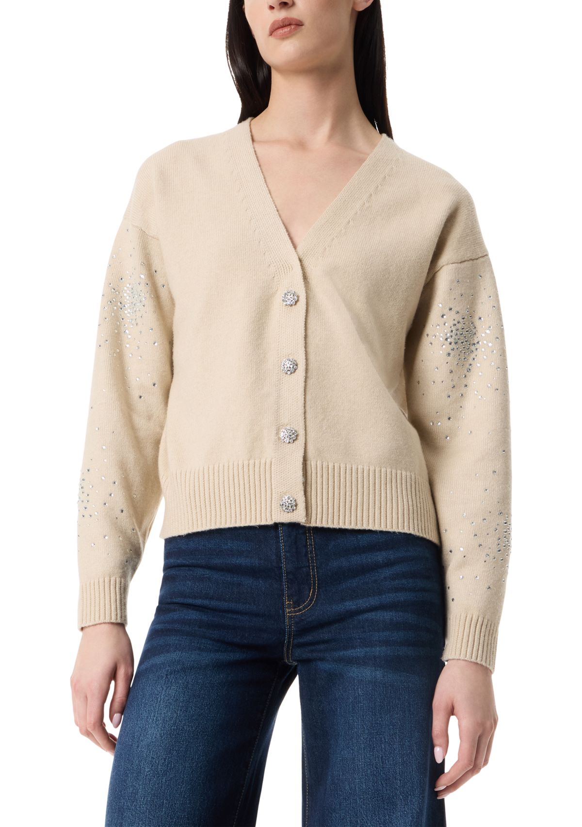 Womens Clio Cardigan with Embroidery  