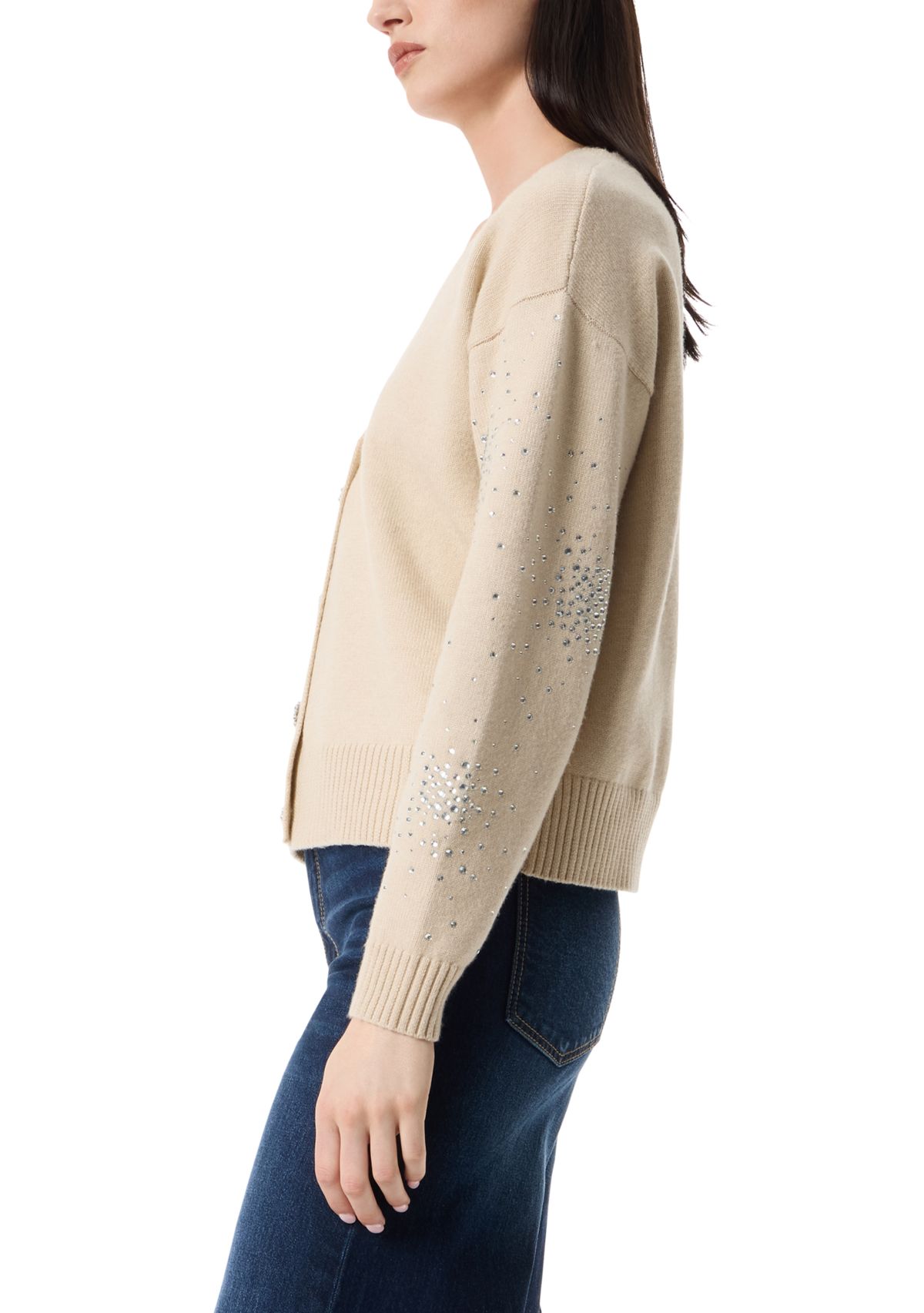 Womens Clio Cardigan with Embroidery  