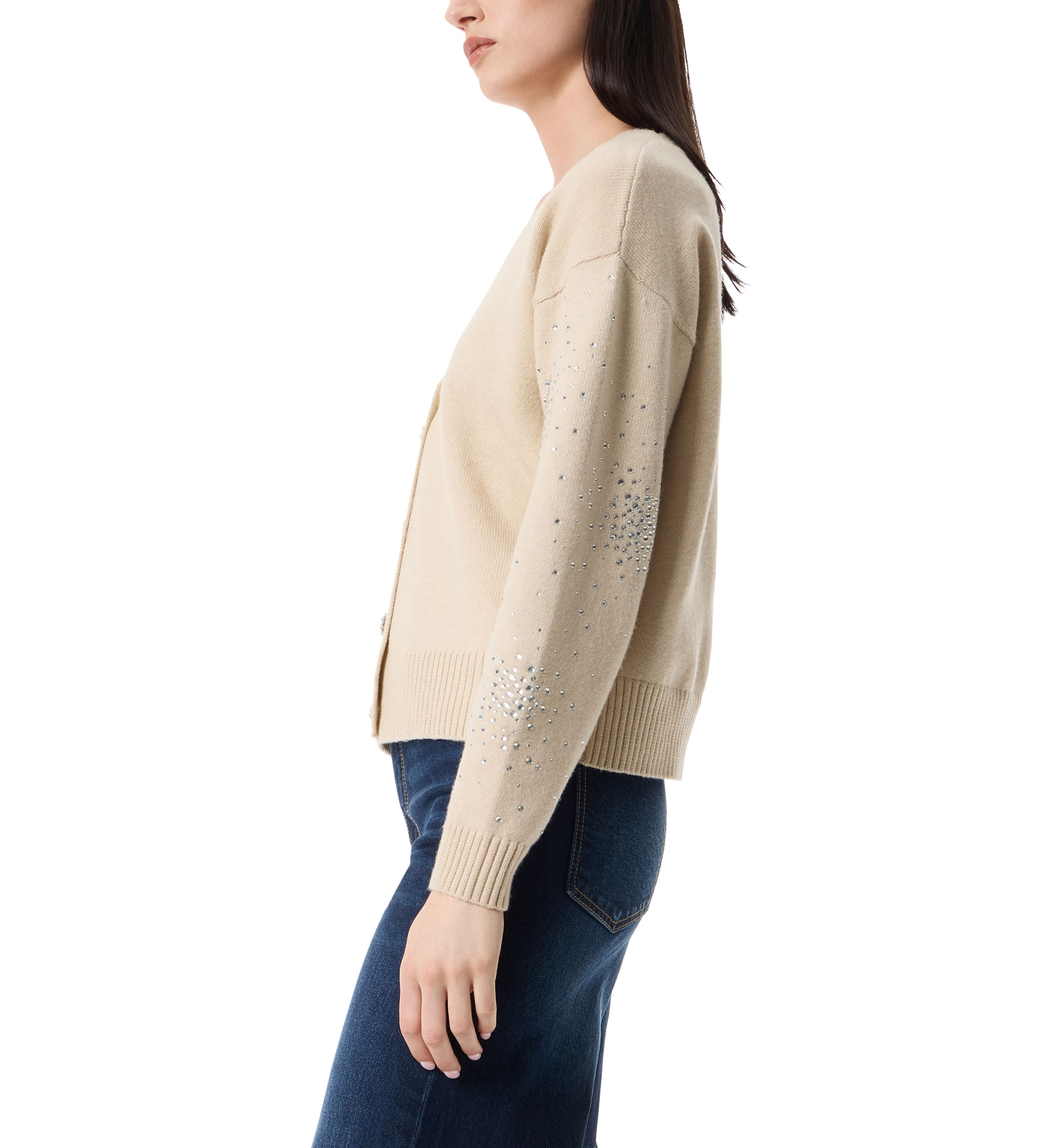 Womens Clio Cardigan with Embroidery  