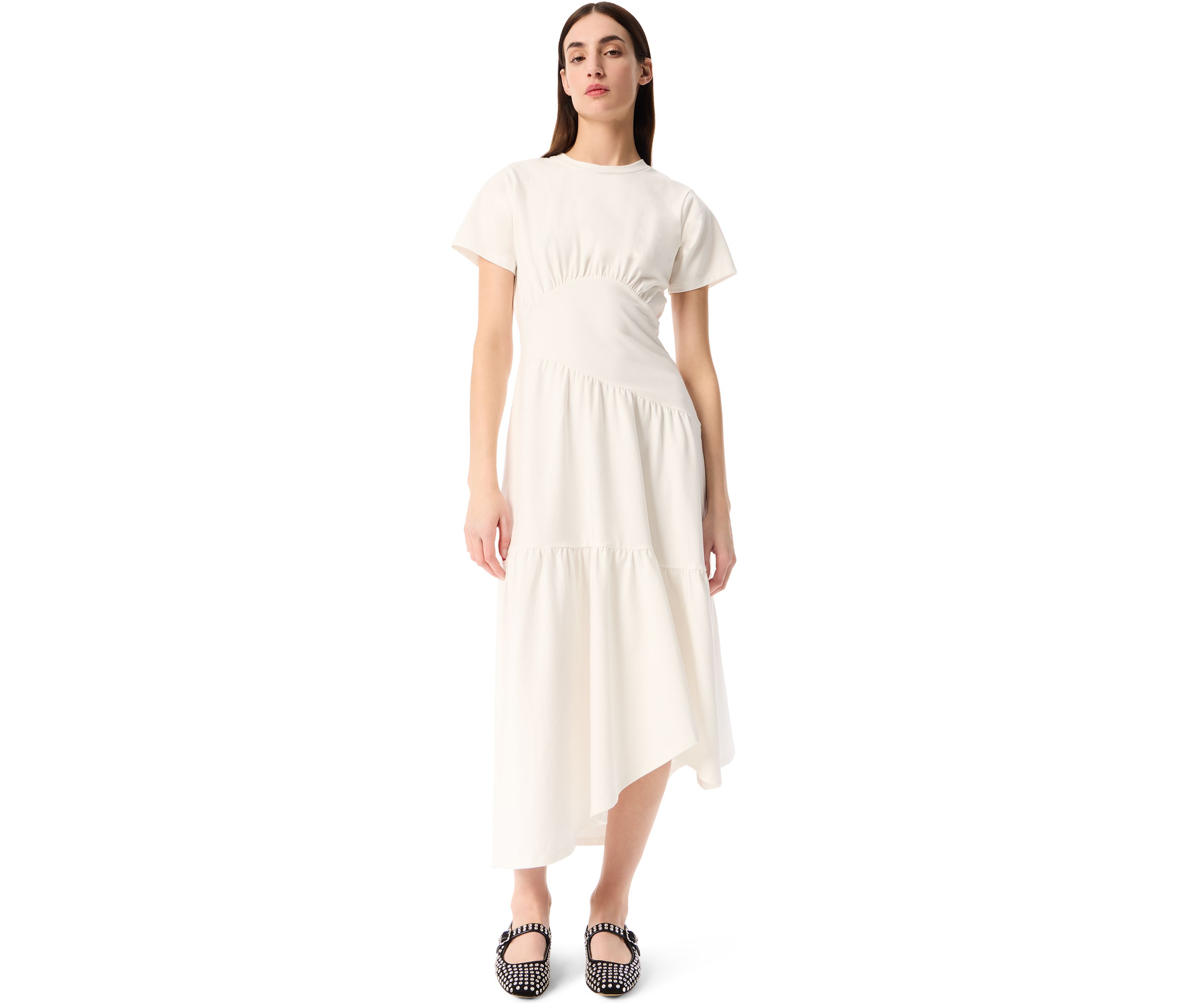 Womens Trudy Asymmetric Dress