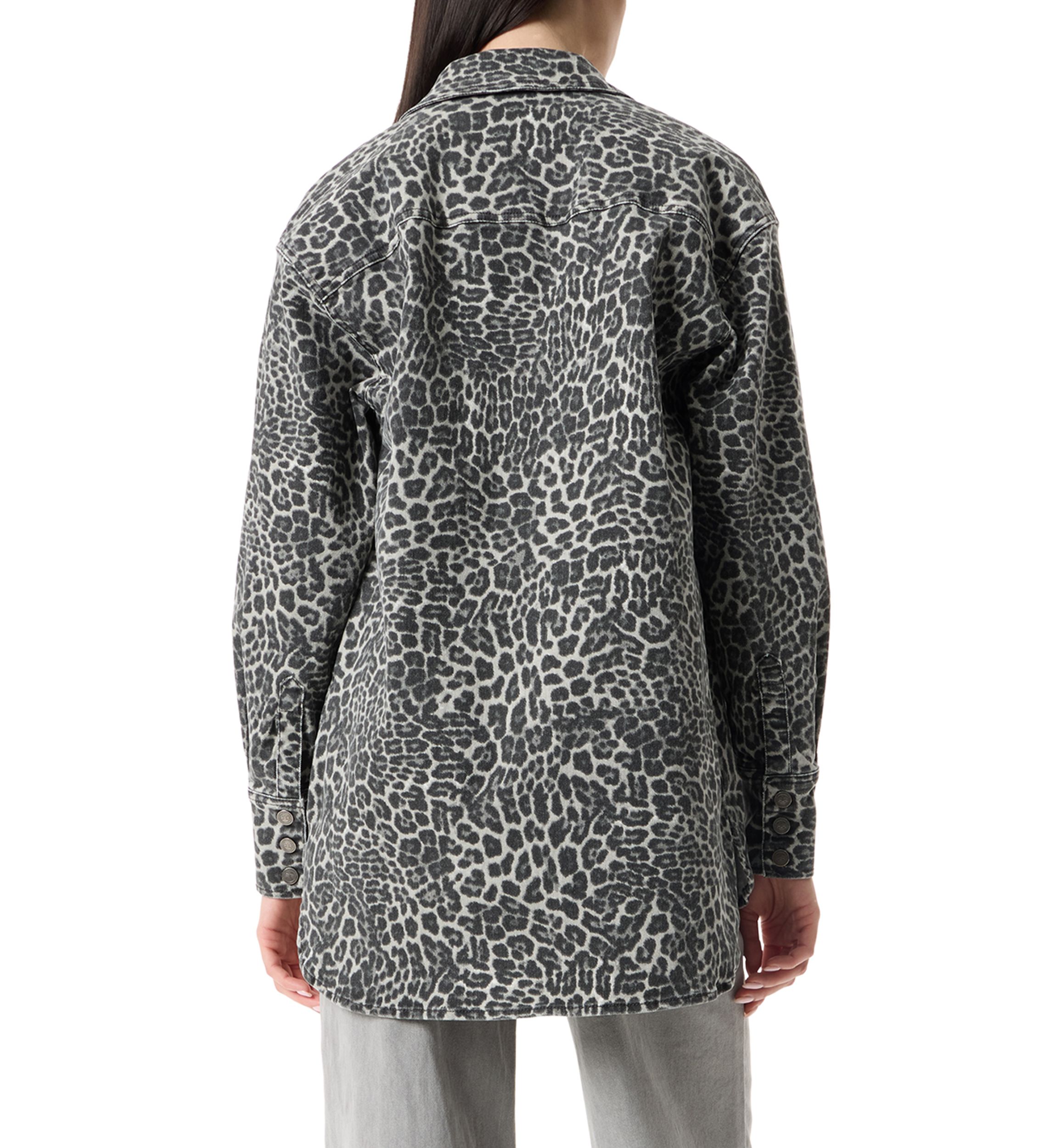 Womens Simone Oversized Button Down Top 