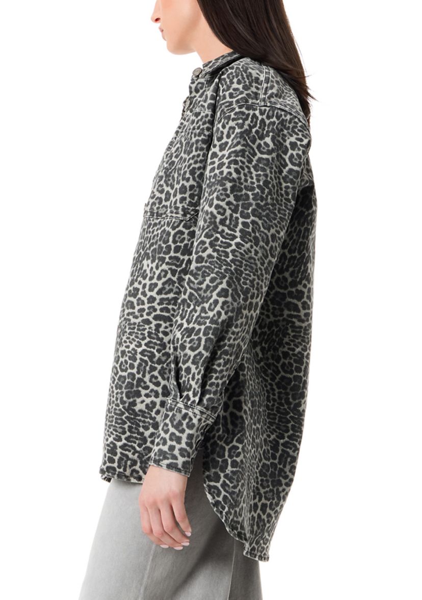 Womens Simone Oversized Button Down Top 
