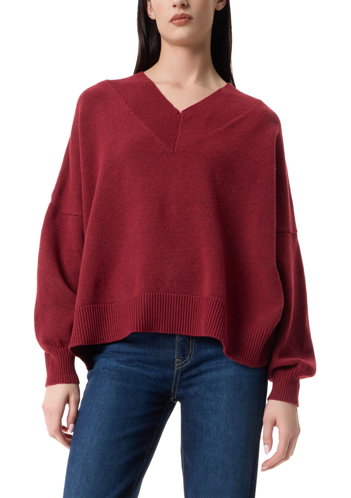 Womens Loni V-Neck Sweater