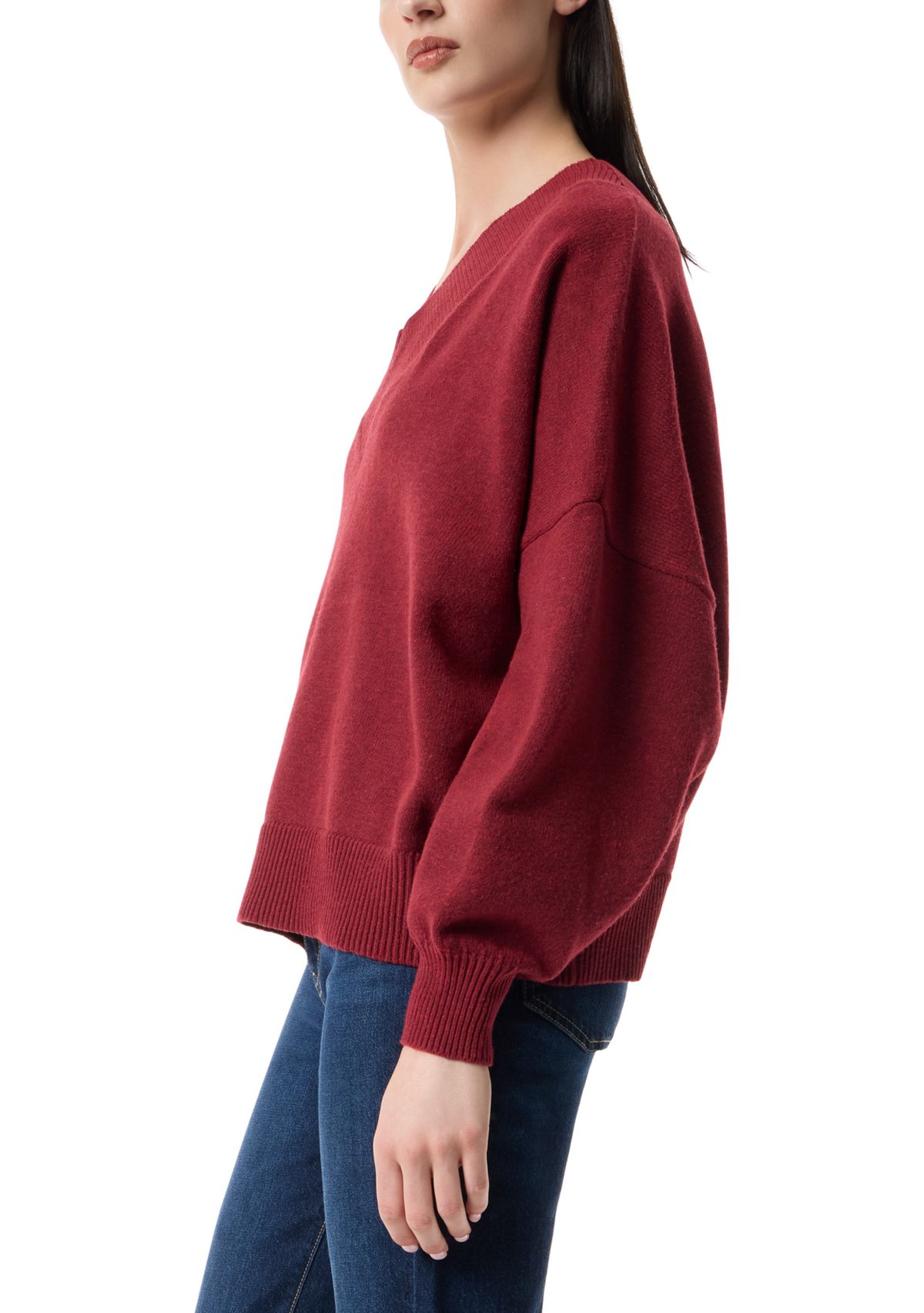 Womens Loni V-Neck Sweater