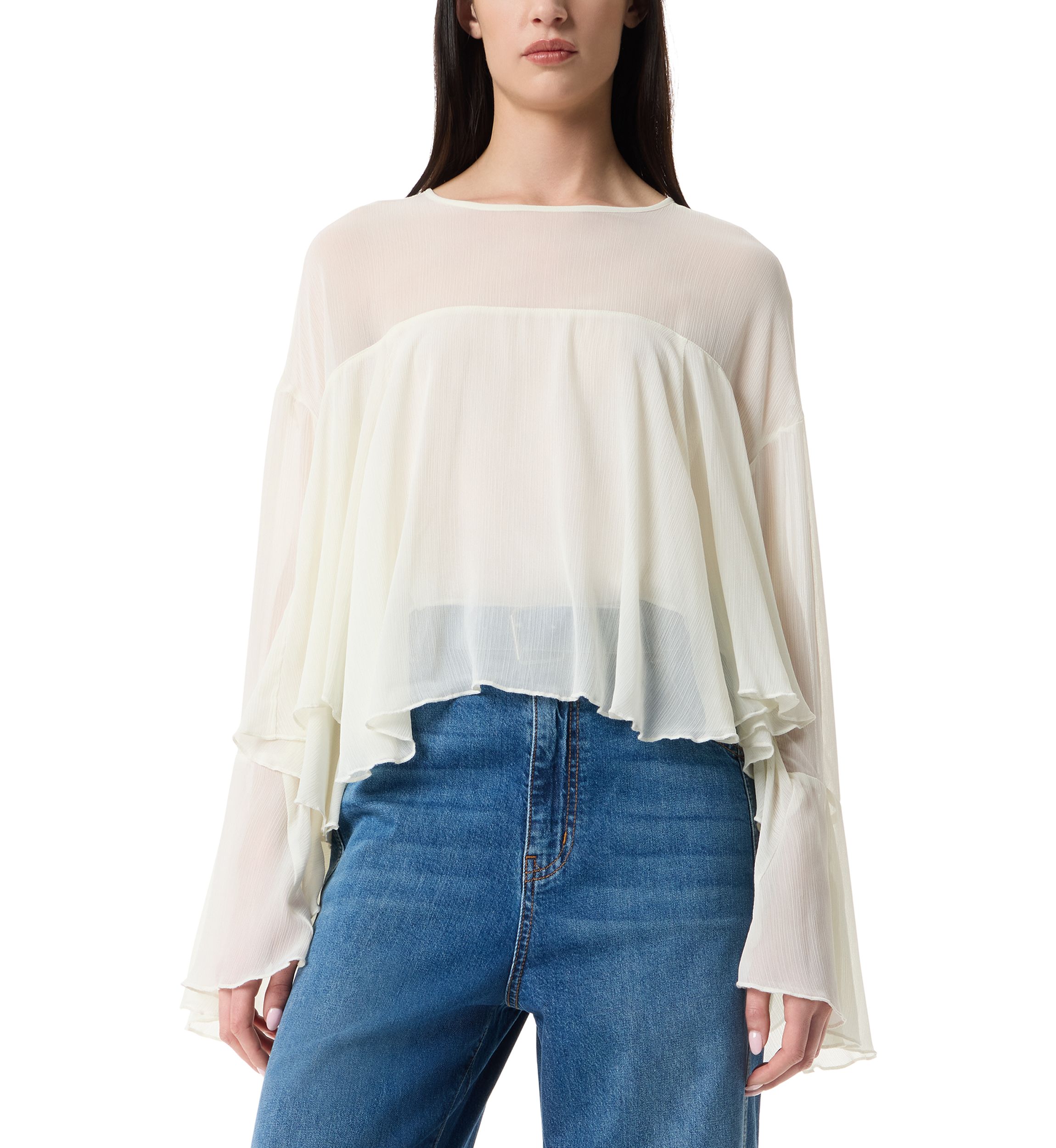 Womens Jada Volume Blouse 