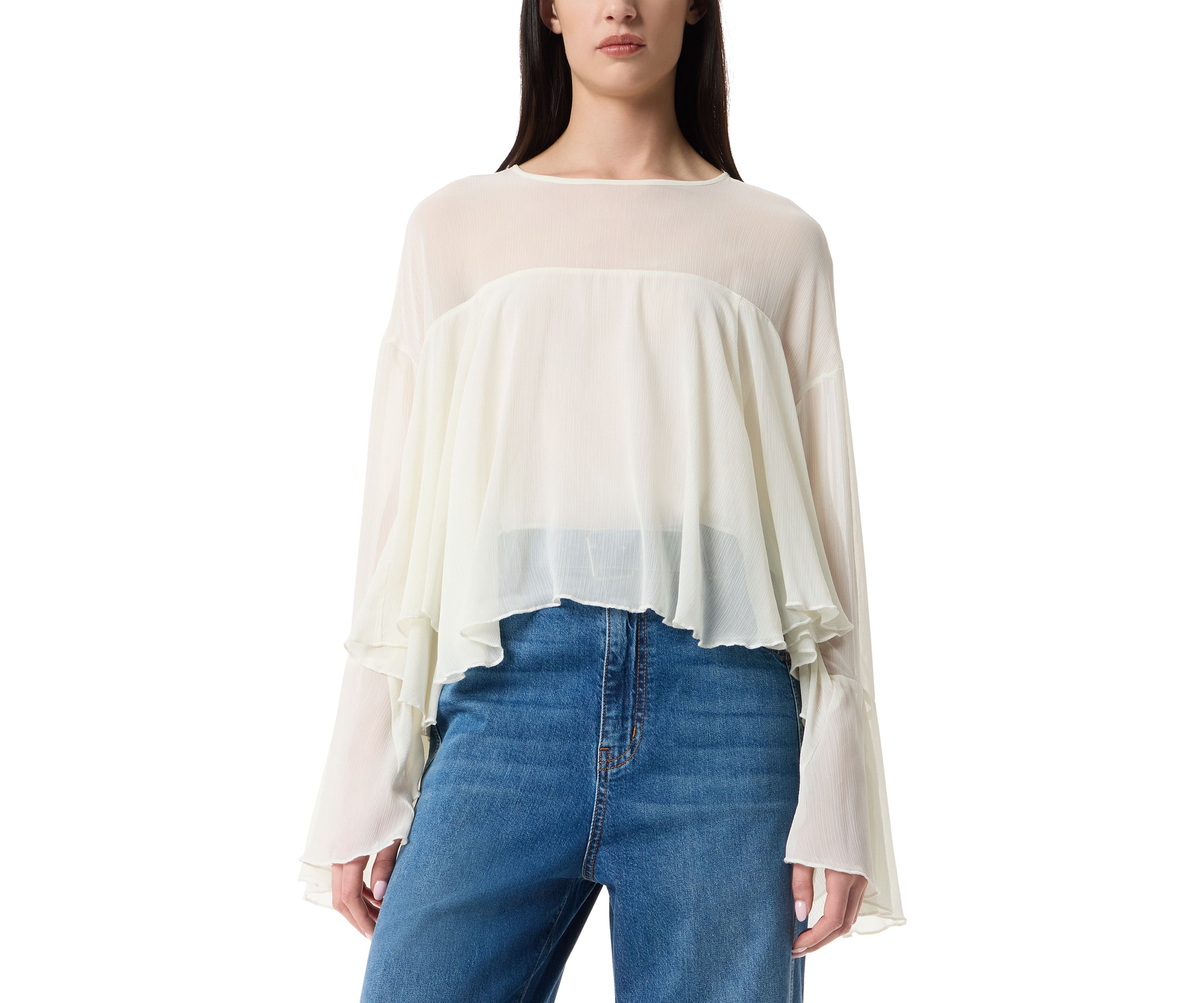 Womens Jada Volume Blouse 
