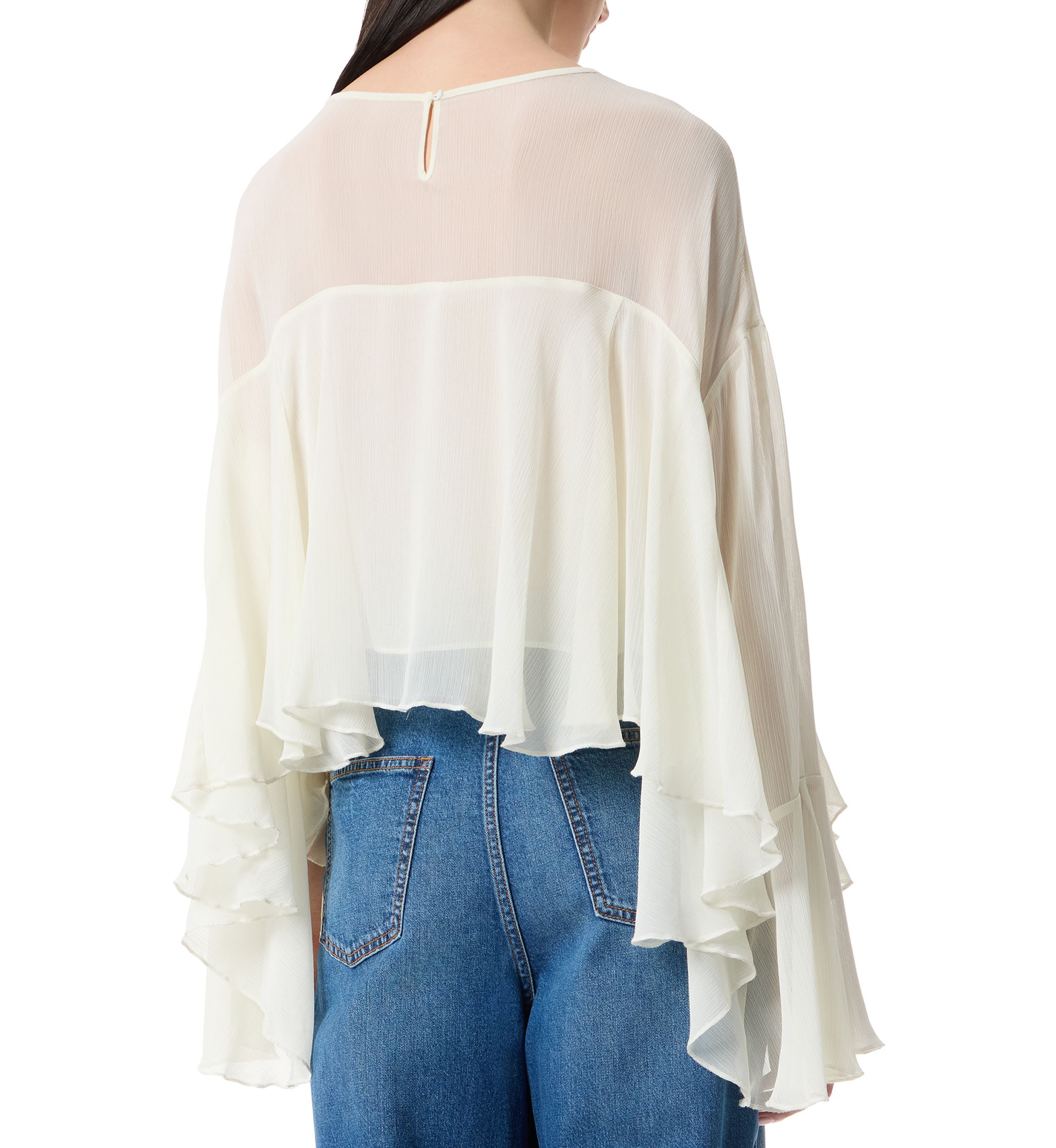 Womens Jada Volume Blouse 