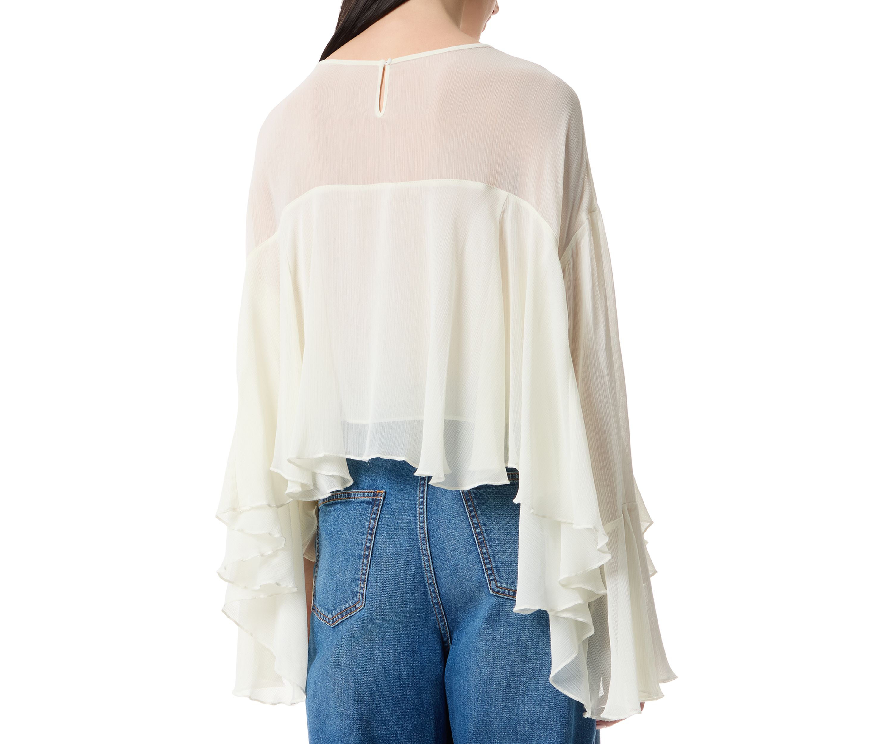 Womens Jada Volume Blouse 