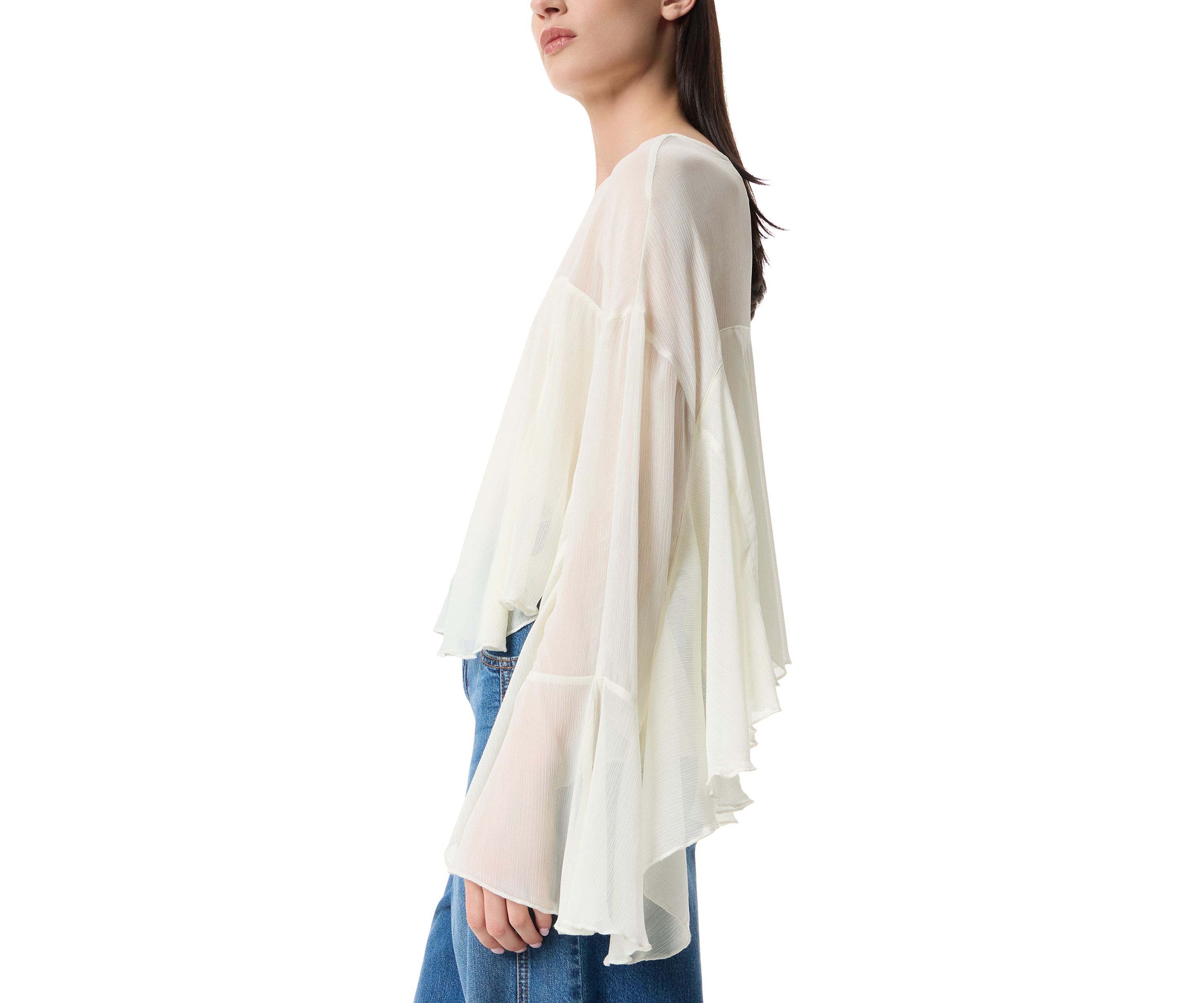 Womens Jada Volume Blouse 