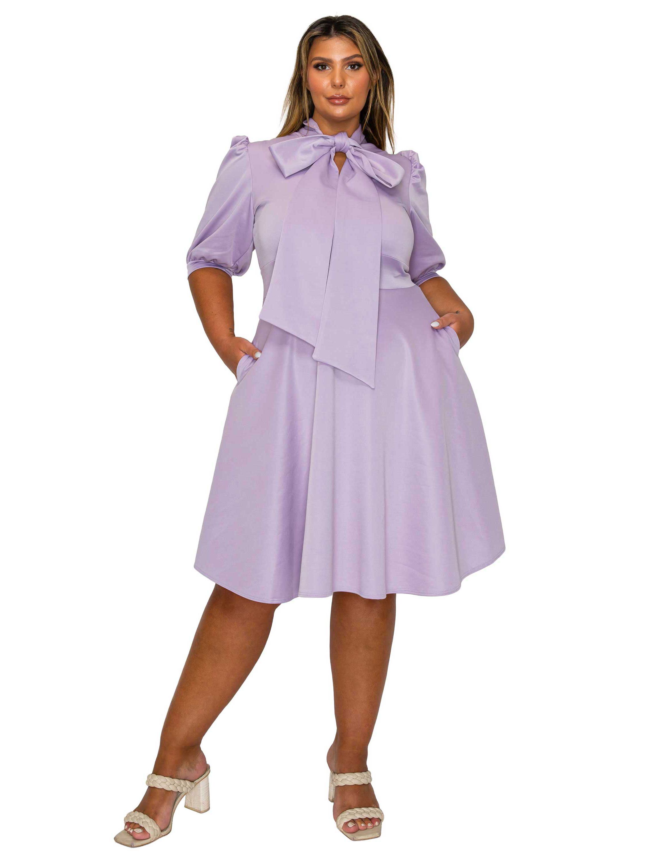 Women's Purple Plus Size Dresses | Belk