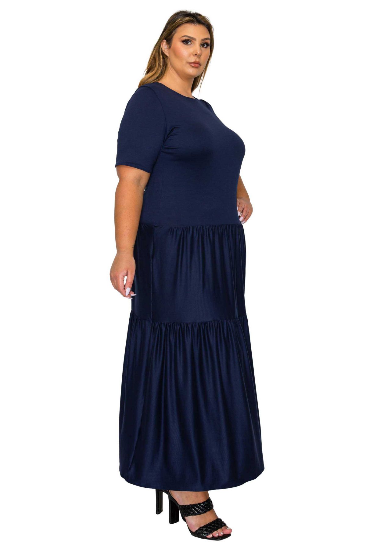 Plus Size Jourdan Tiered Maxi Dress