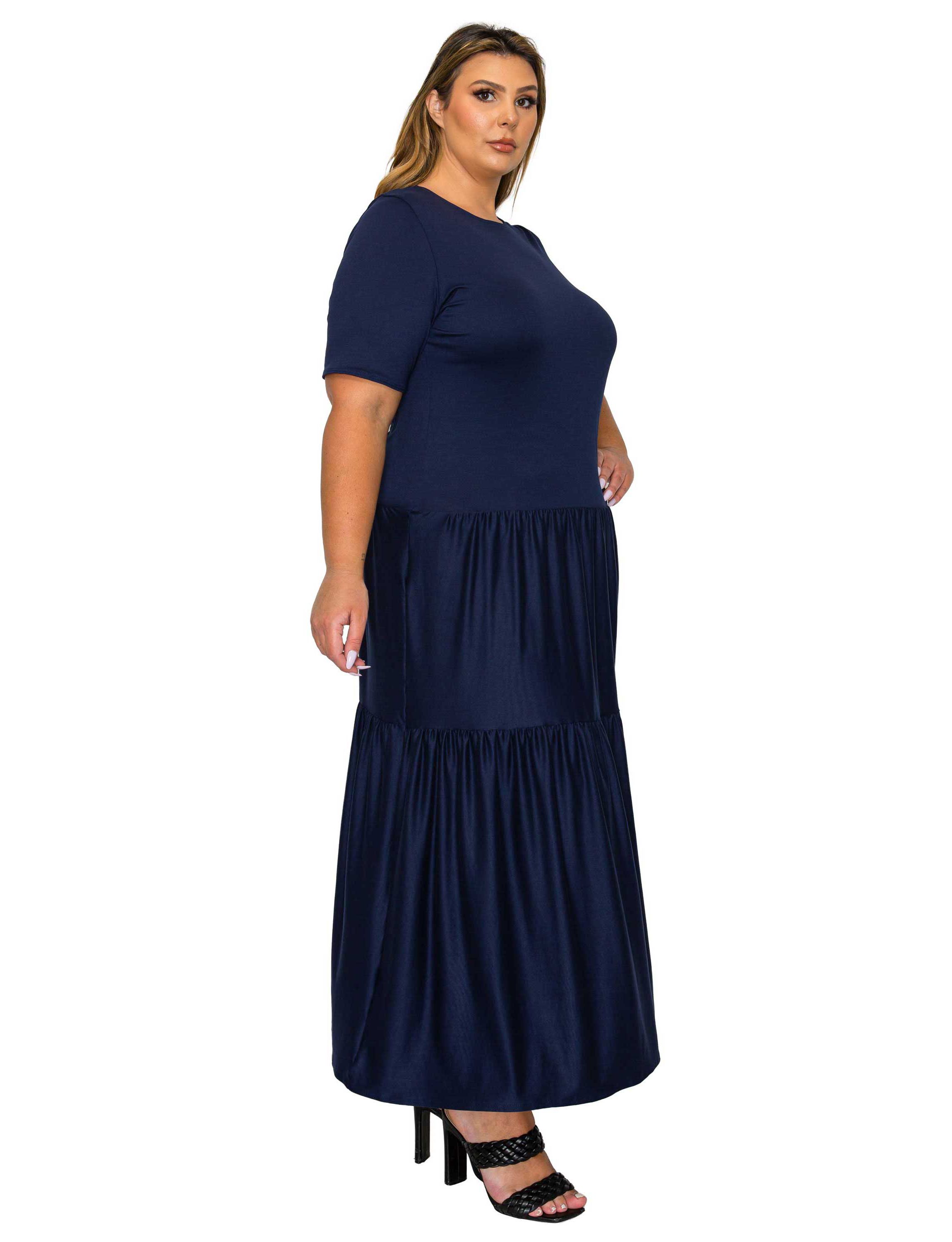 Plus Size Jourdan Tiered Maxi Dress