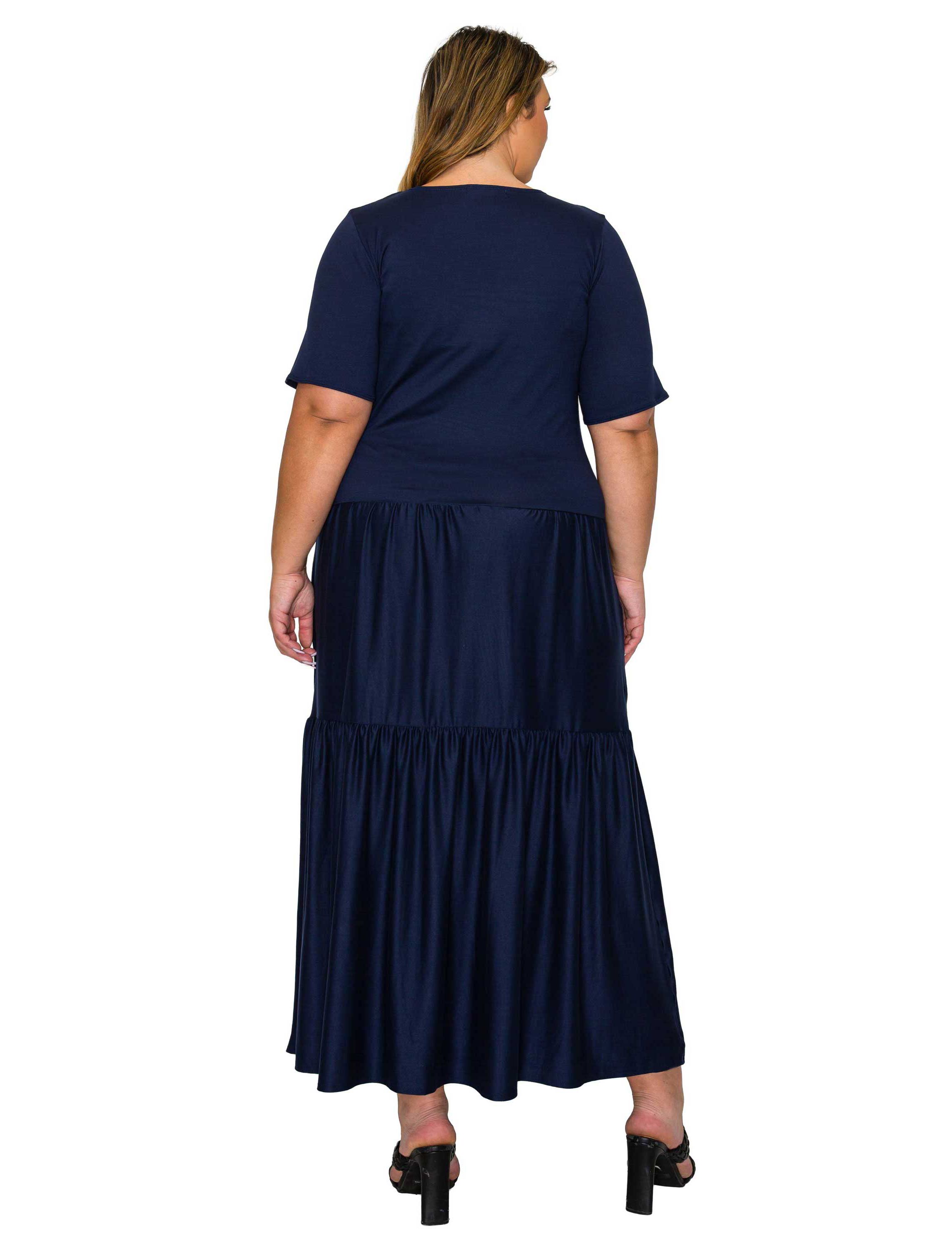 Plus Size Jourdan Tiered Maxi Dress