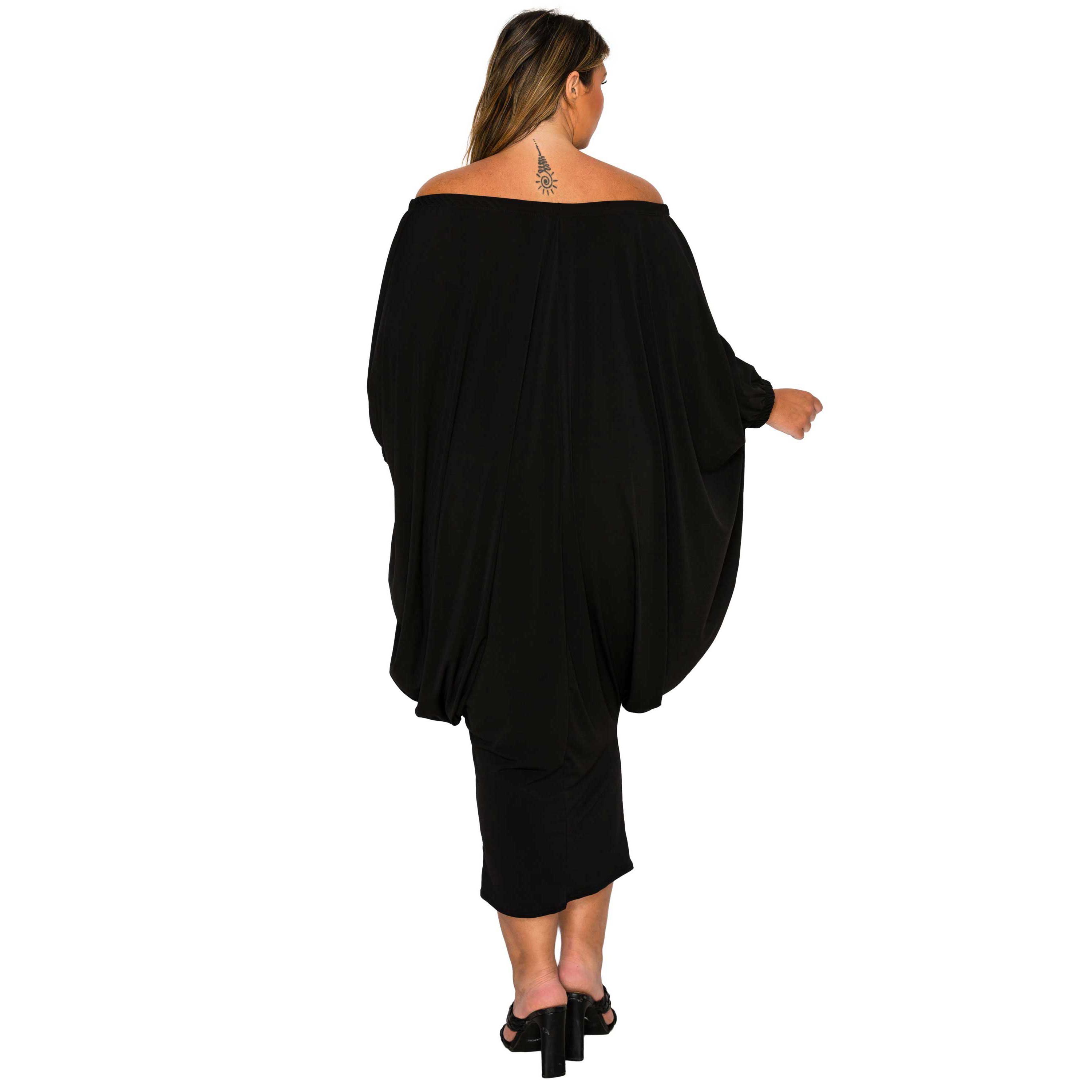 Plus Size Eero Off Shoulder Taper Hem Dress