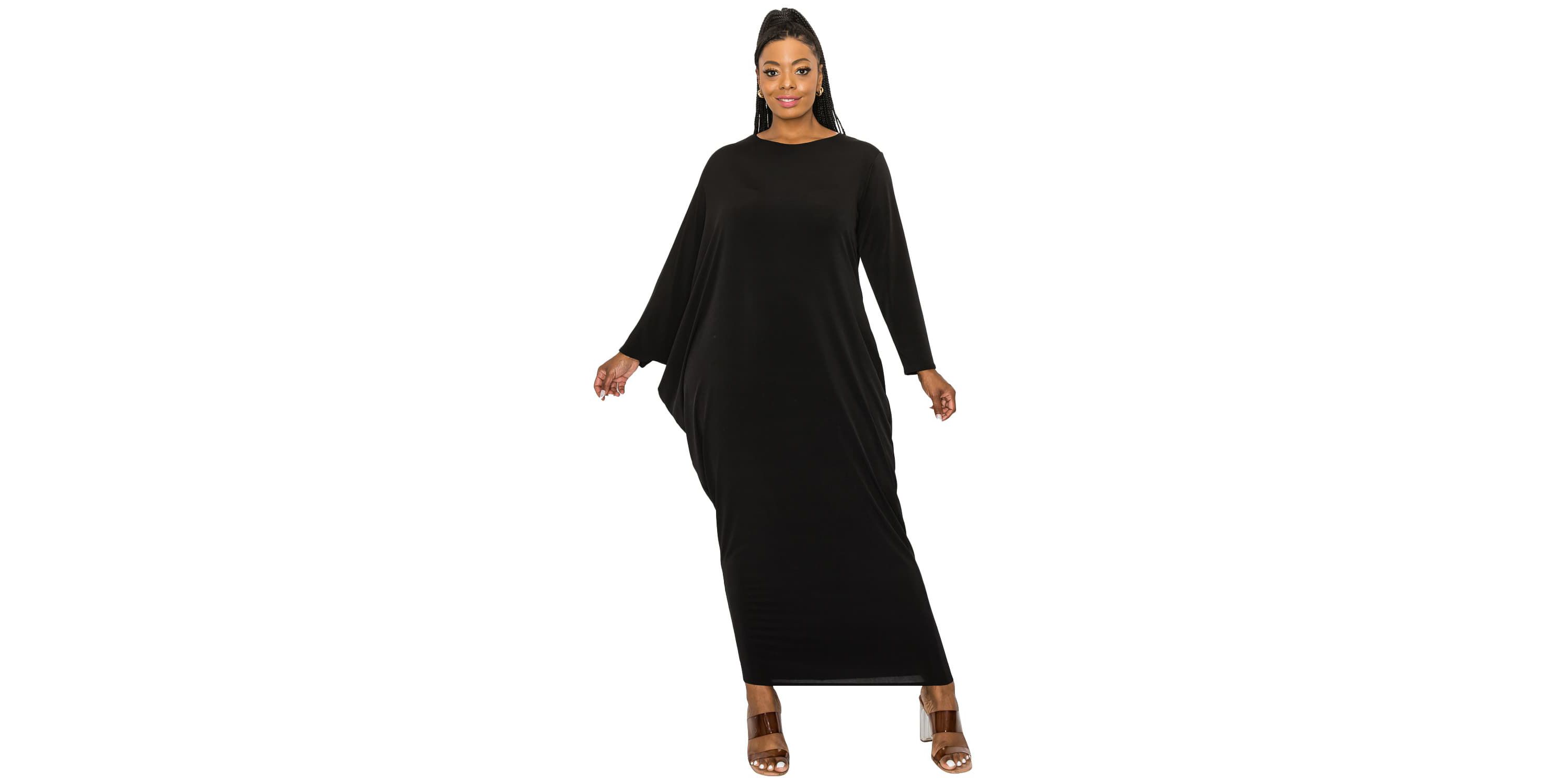Plus Size Louella Asymmetrical Maxi Dress
