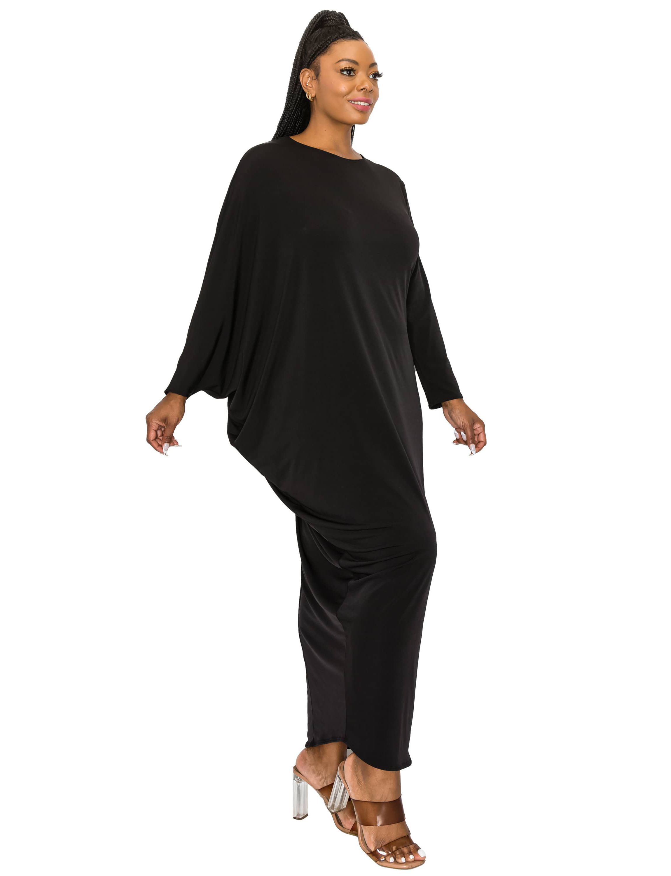 Plus Size Louella Asymmetrical Maxi Dress