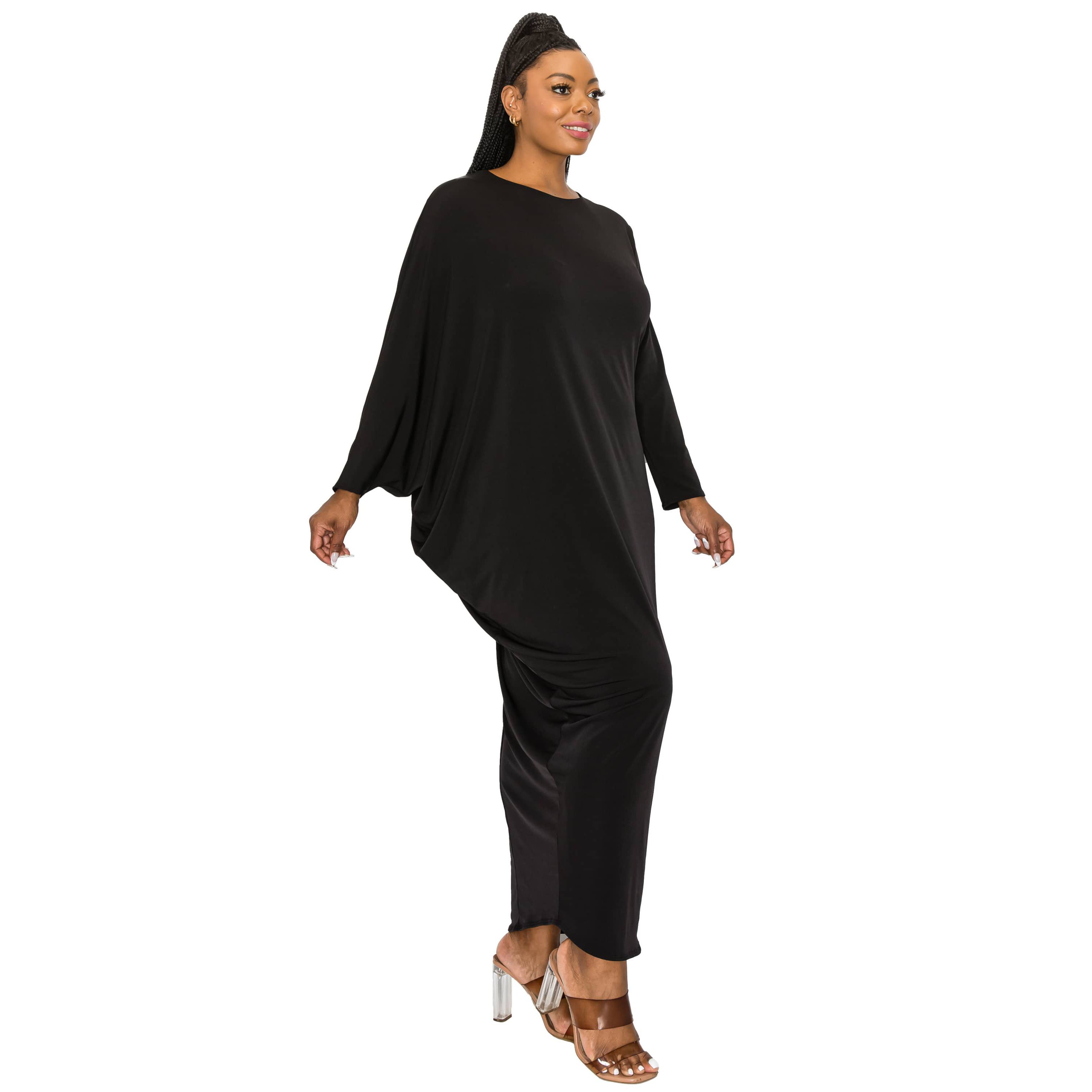 Plus Size Louella Asymmetrical Maxi Dress