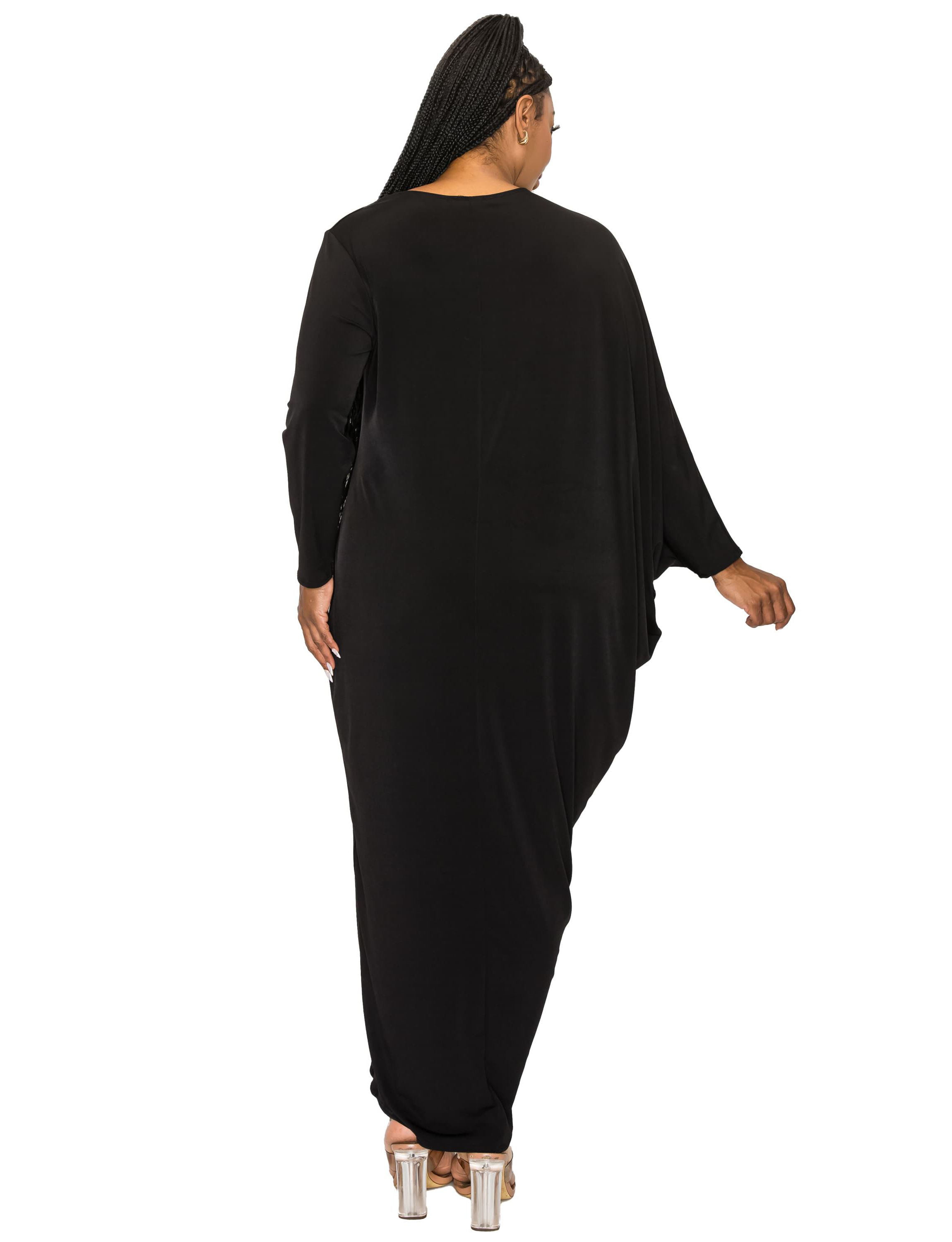 Plus Size Louella Asymmetrical Maxi Dress