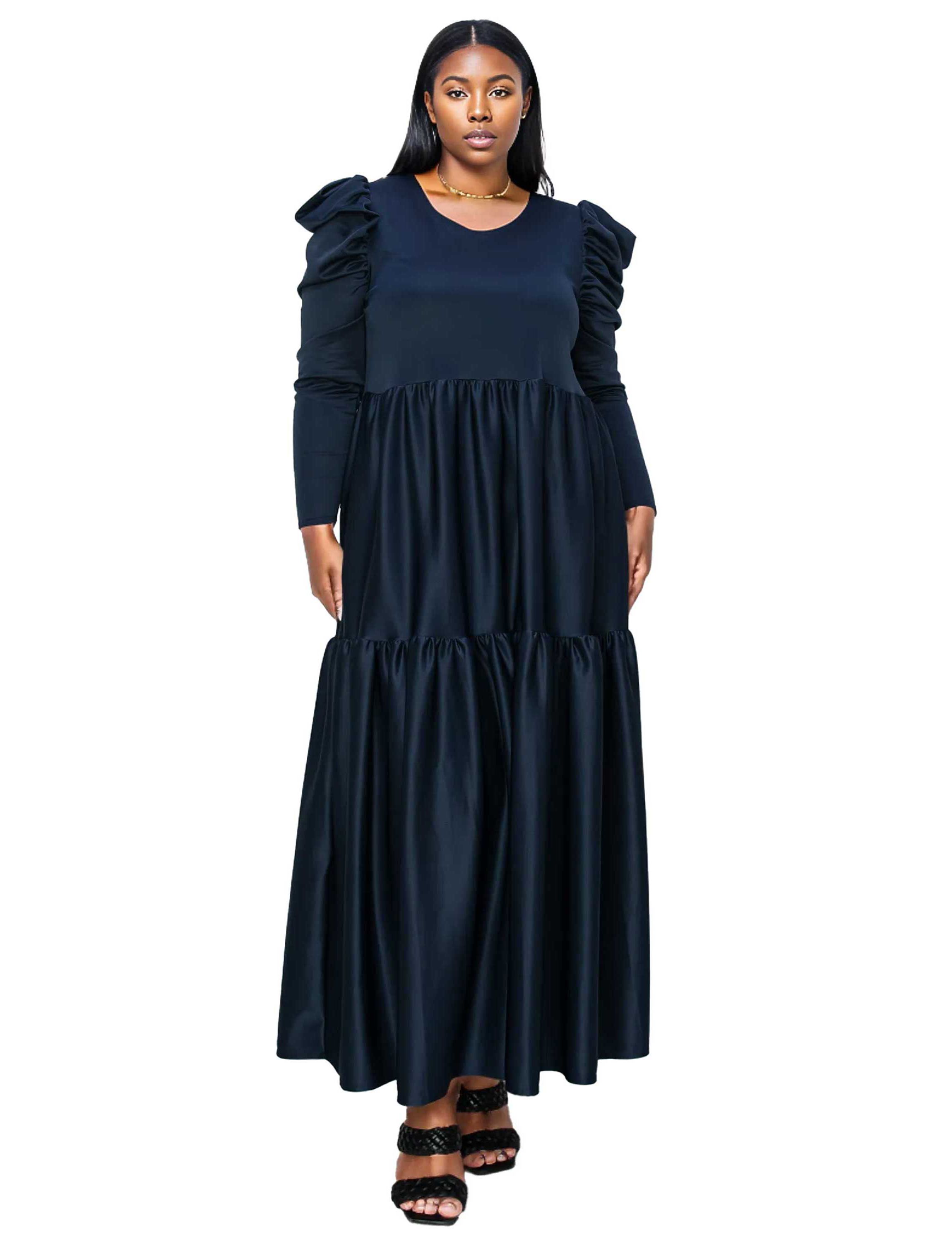 Plus Size Isabel Tiered Maxi Dress
