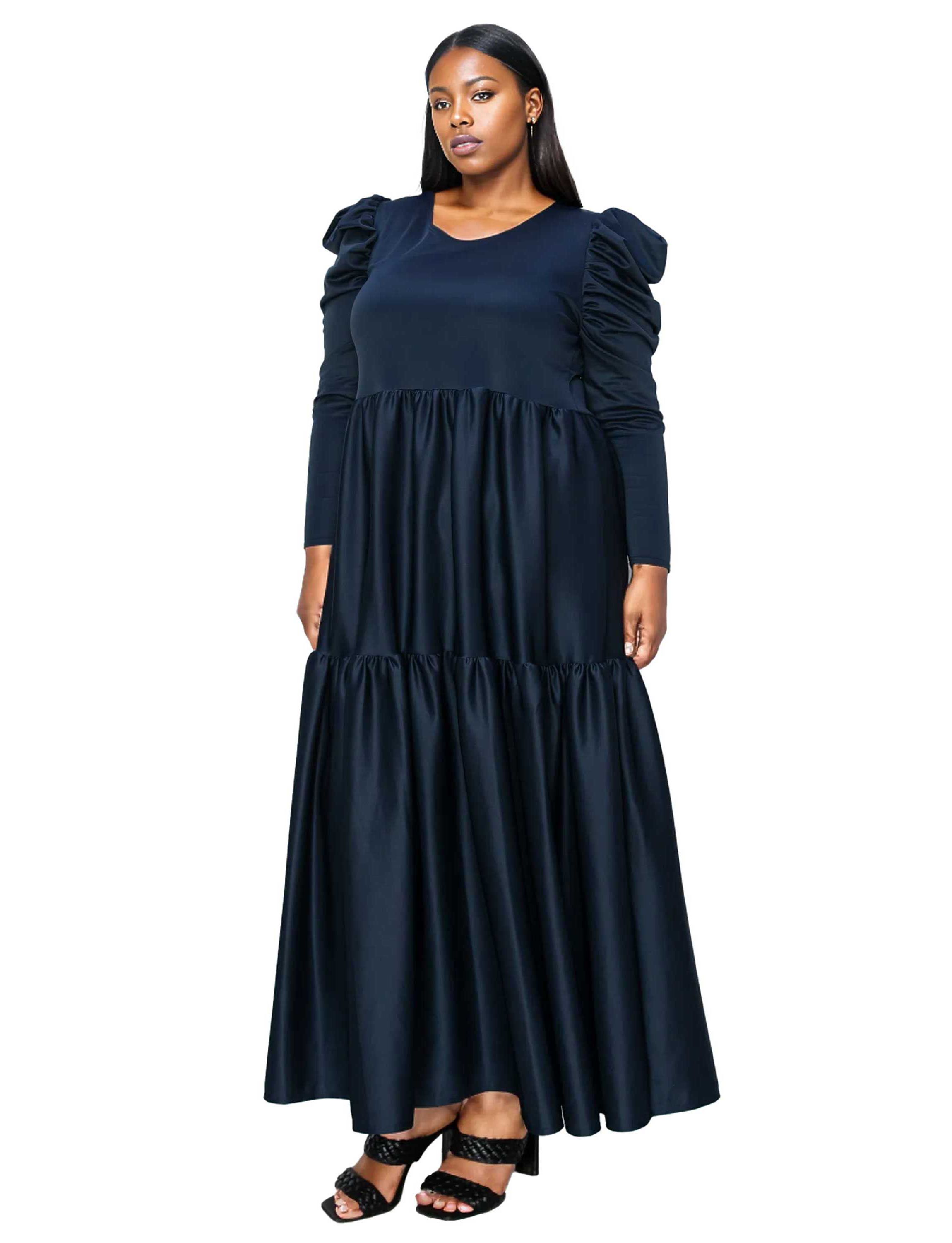 Plus Size Isabel Tiered Maxi Dress