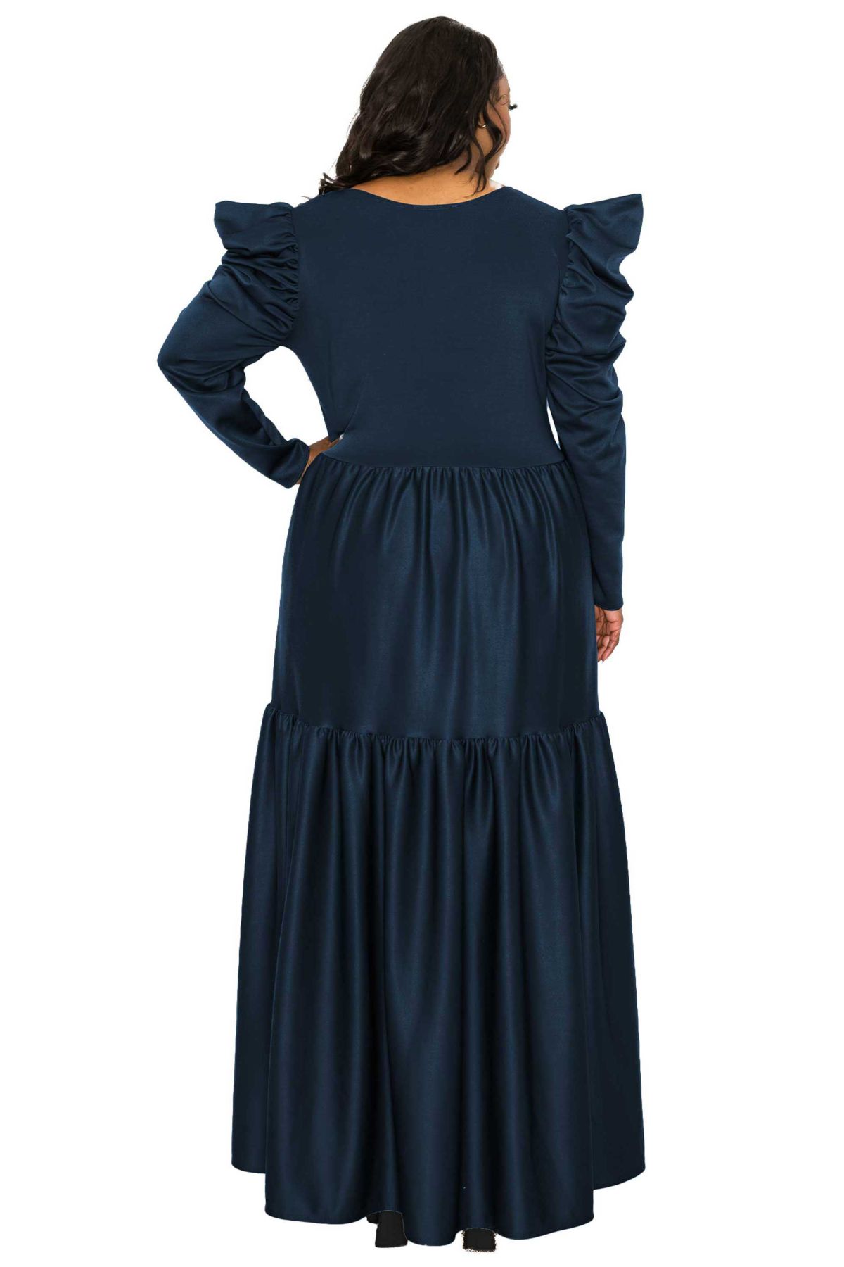 Plus Size Isabel Tiered Maxi Dress
