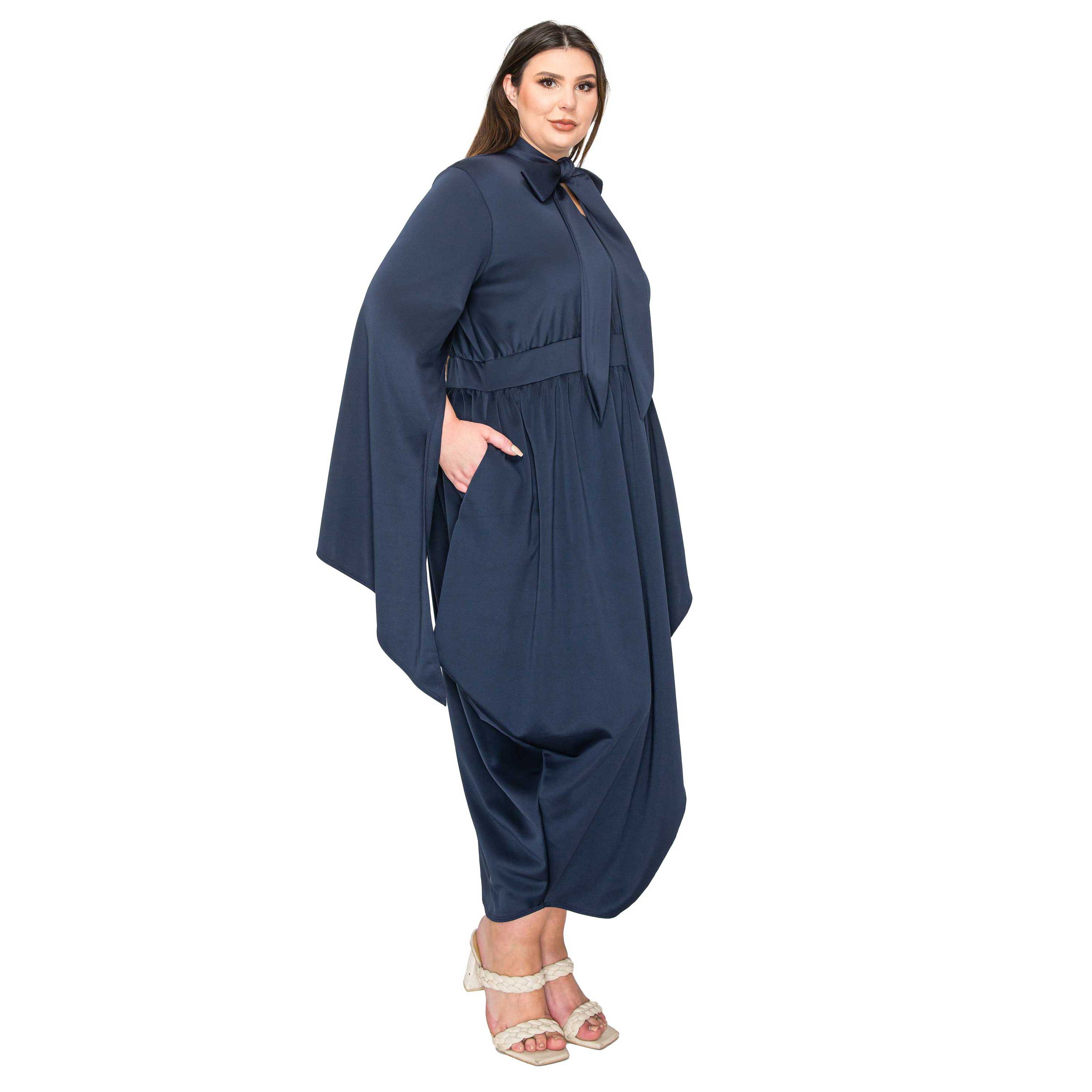 Plus Size Tina Tulip Hem Pocket Dress
