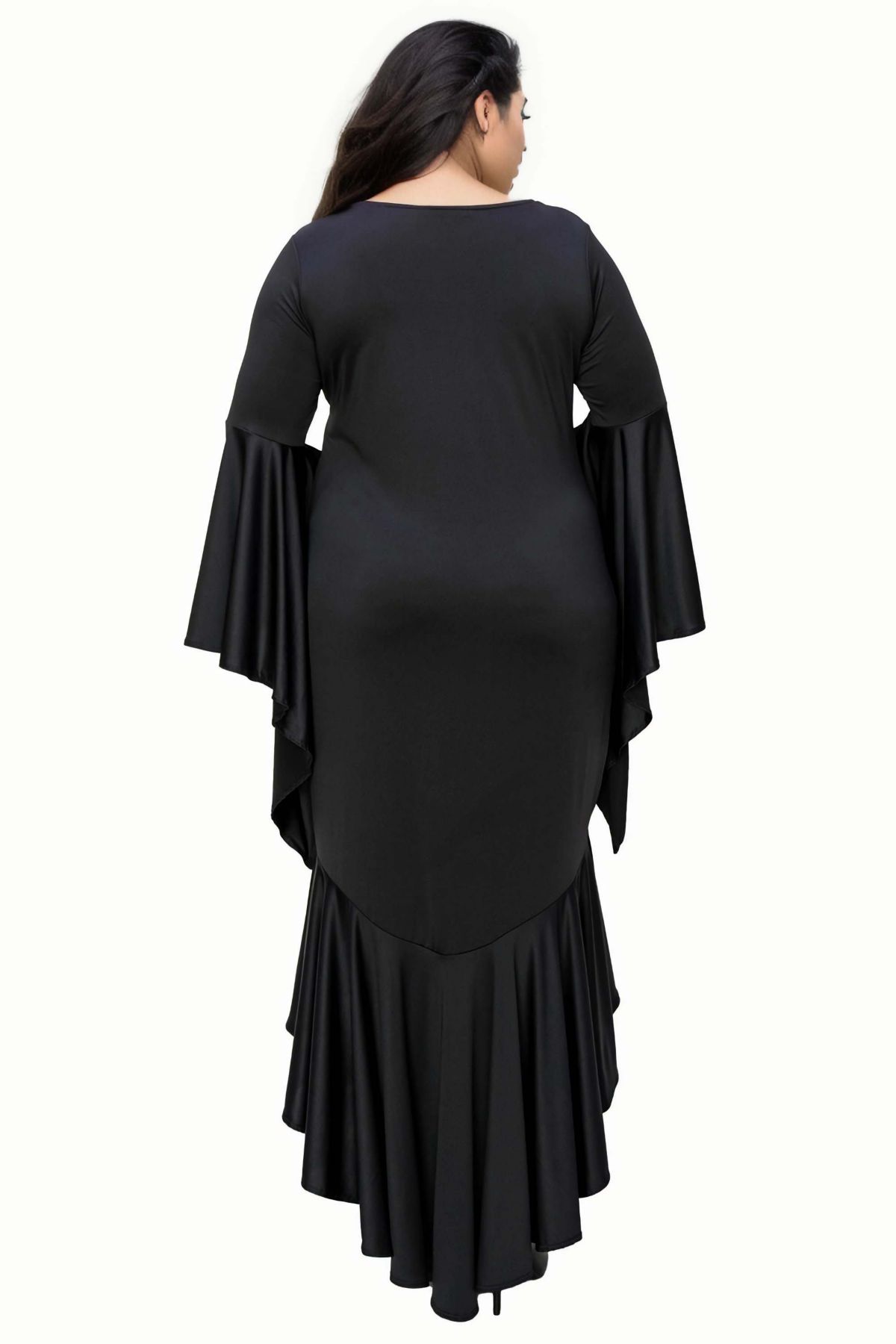 Plus Size Arielle Flowy Mermaid Hem Dress