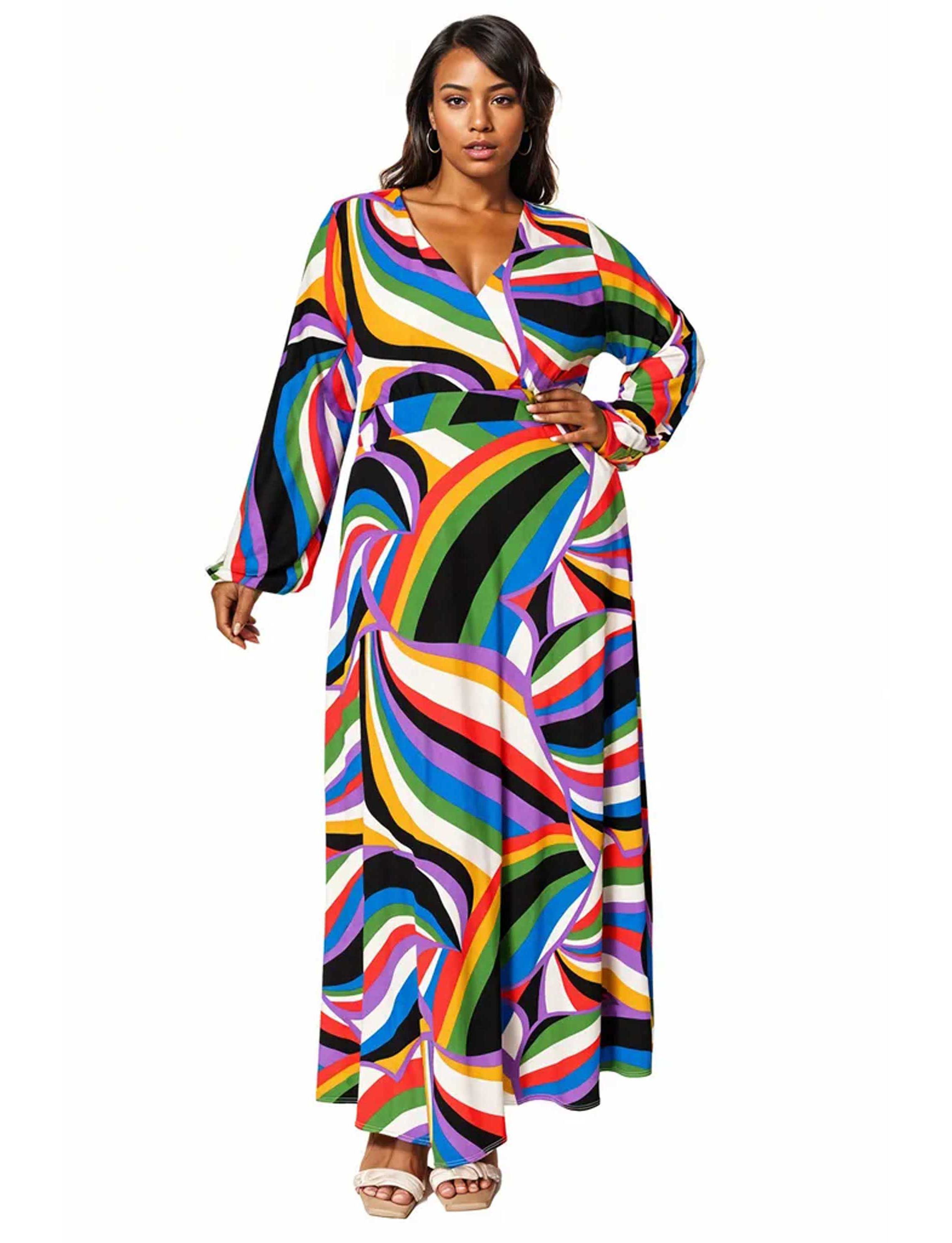 Plus Size Vacanza Maxi Dress