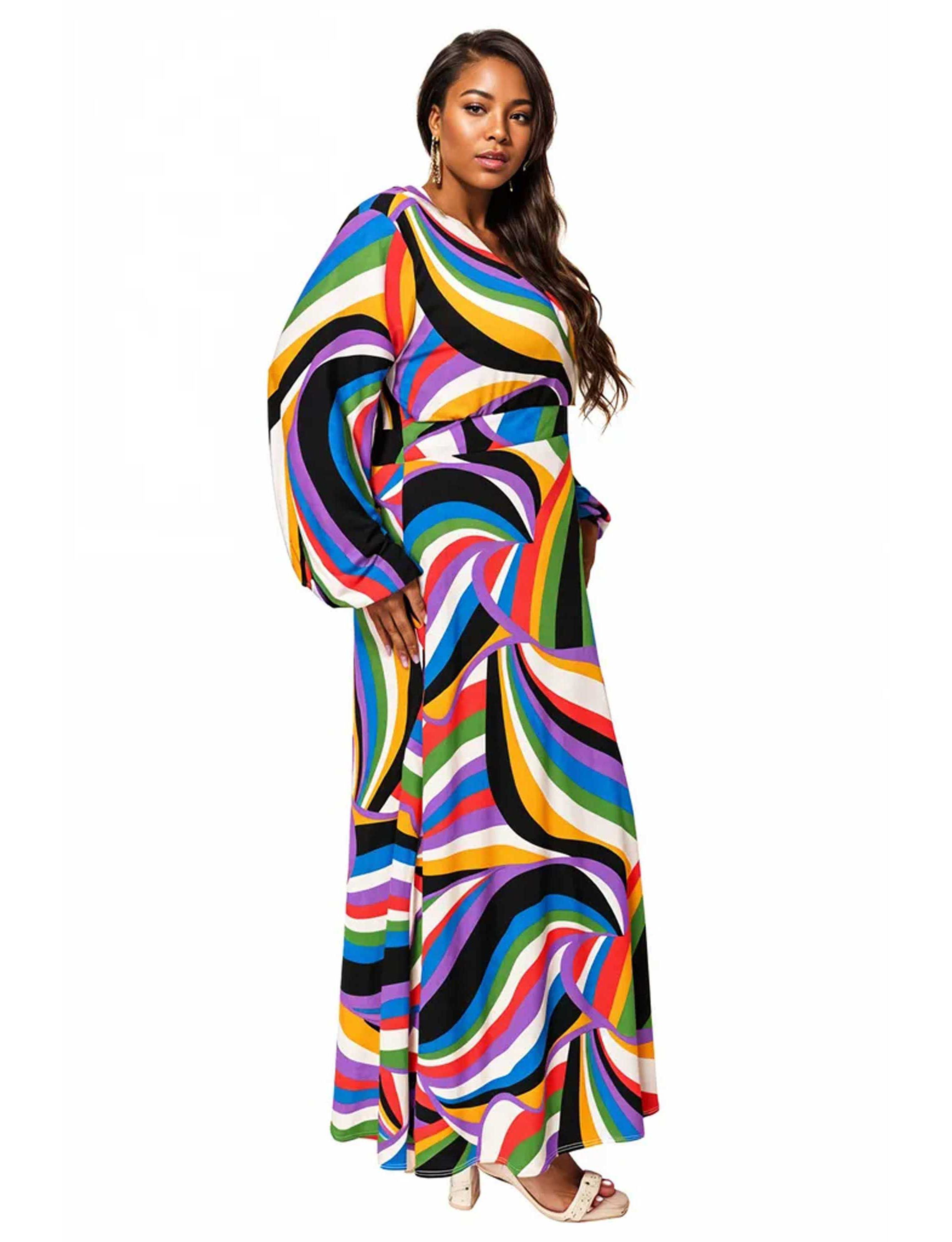 Plus Size Vacanza Maxi Dress