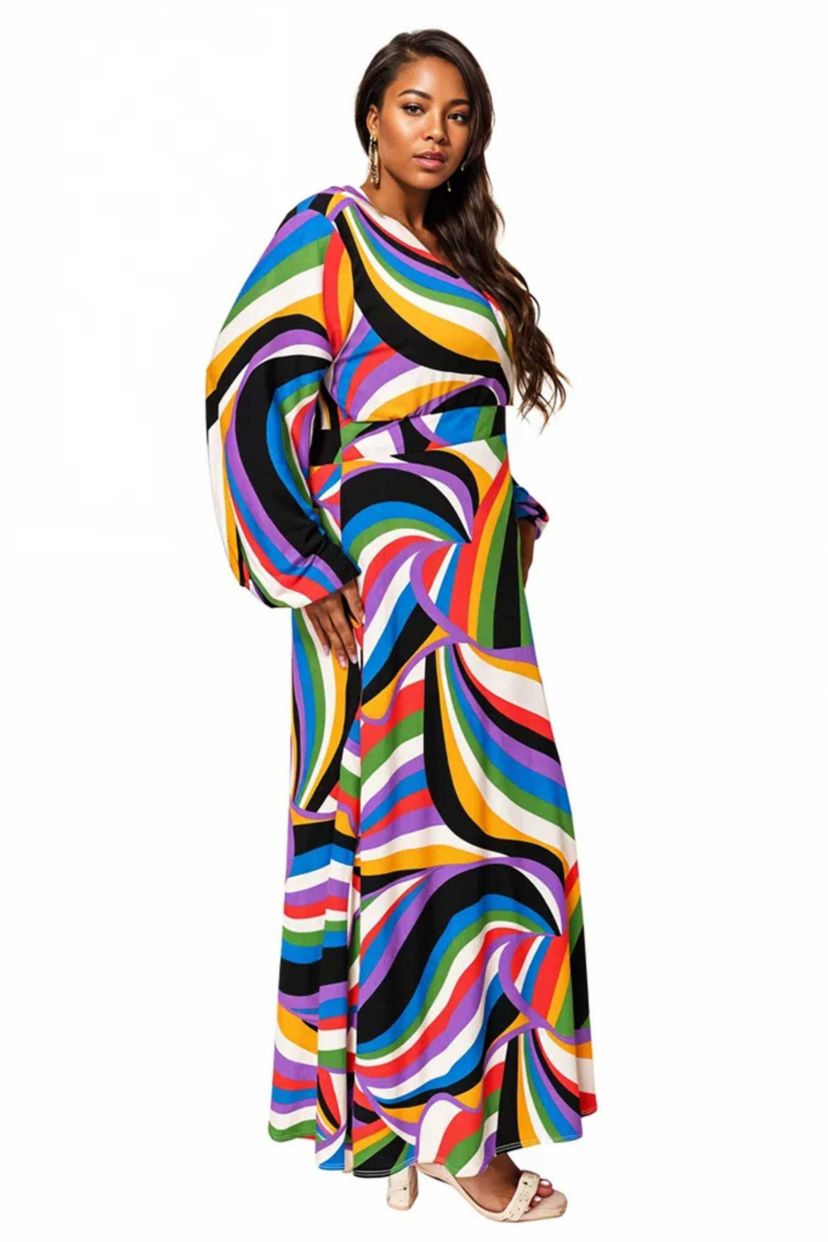 Plus Size Vacanza Maxi Dress