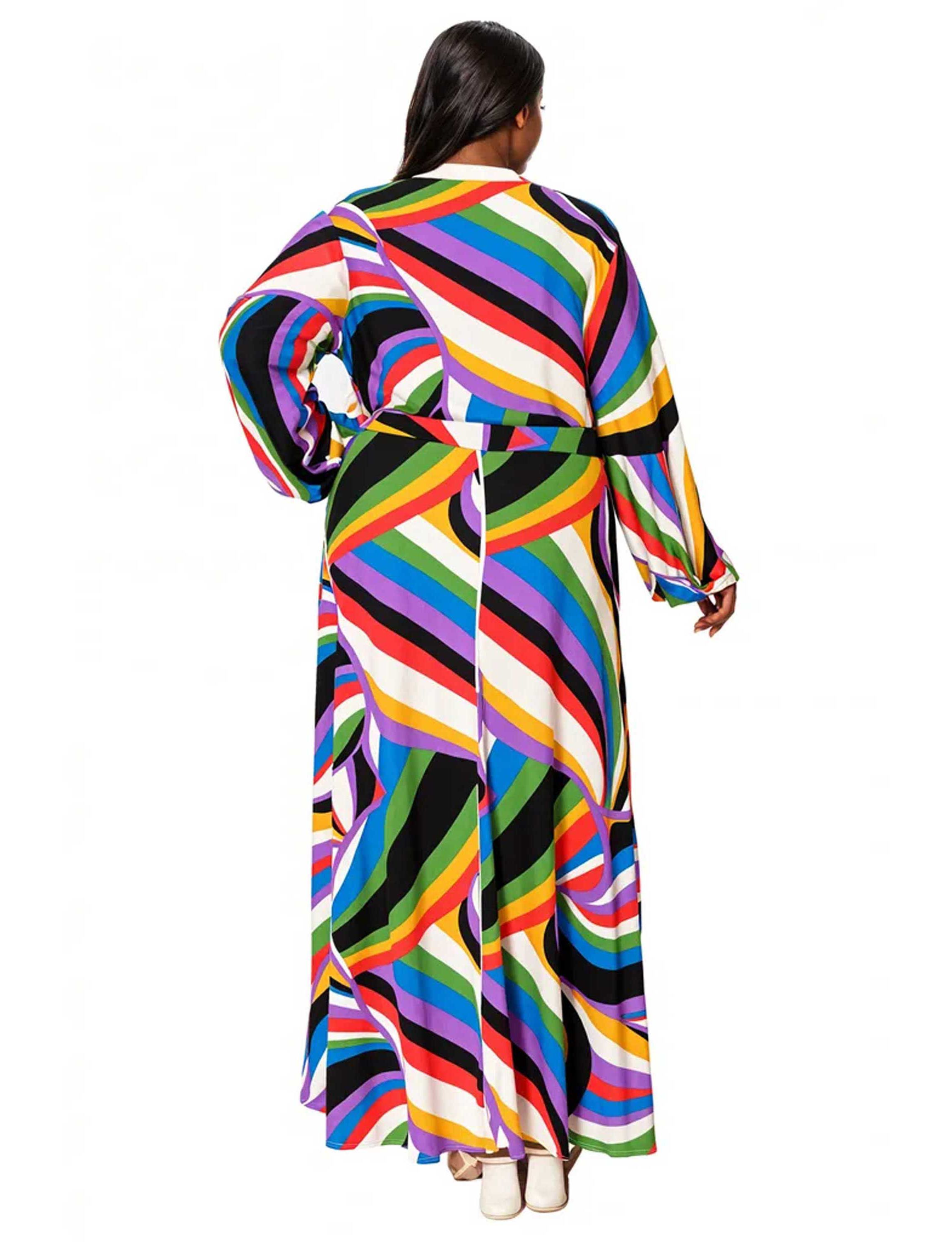Plus Size Vacanza Maxi Dress