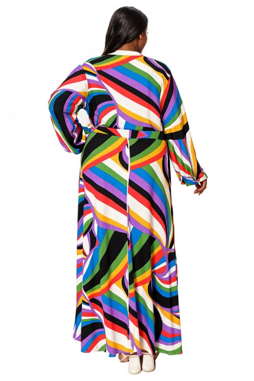 Plus Size Vacanza Maxi Dress