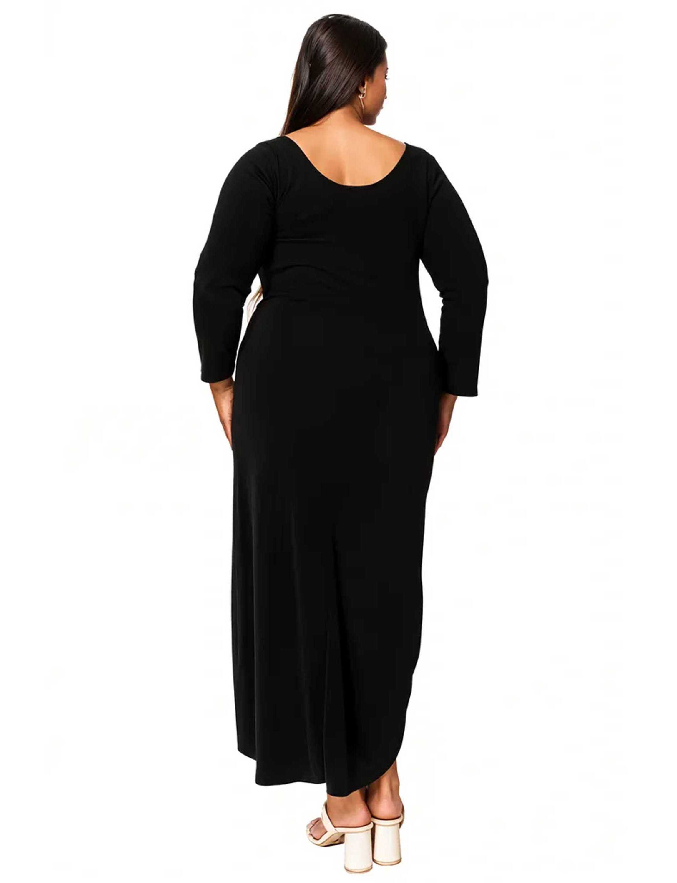 Plus Size Ashe Scoop Neck Maxi