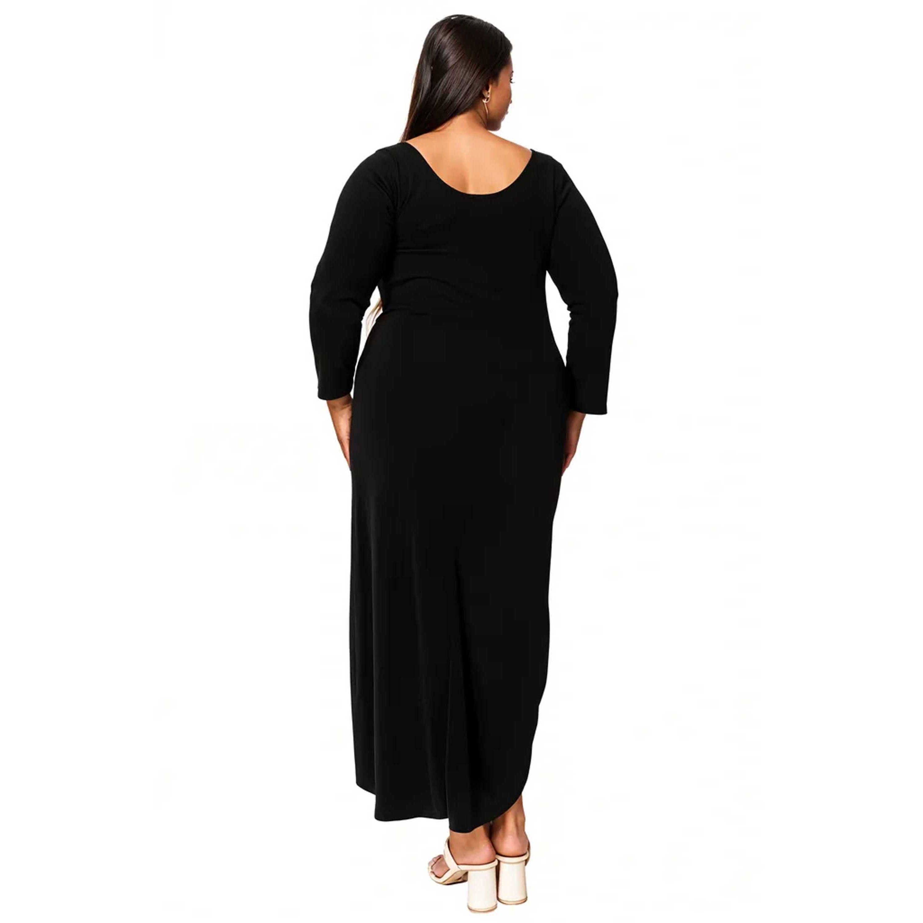 Plus Size Ashe Scoop Neck Maxi