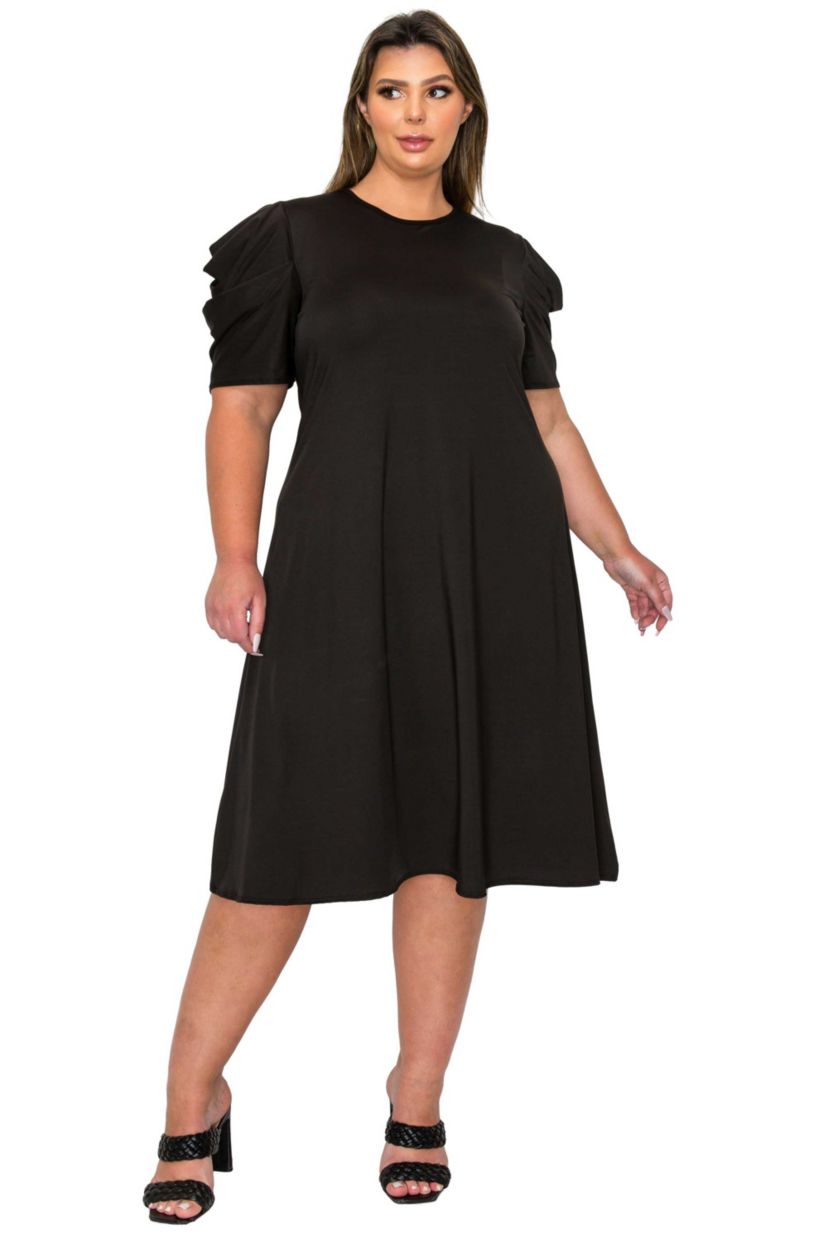Plus Size Aleyna Flare Dress
