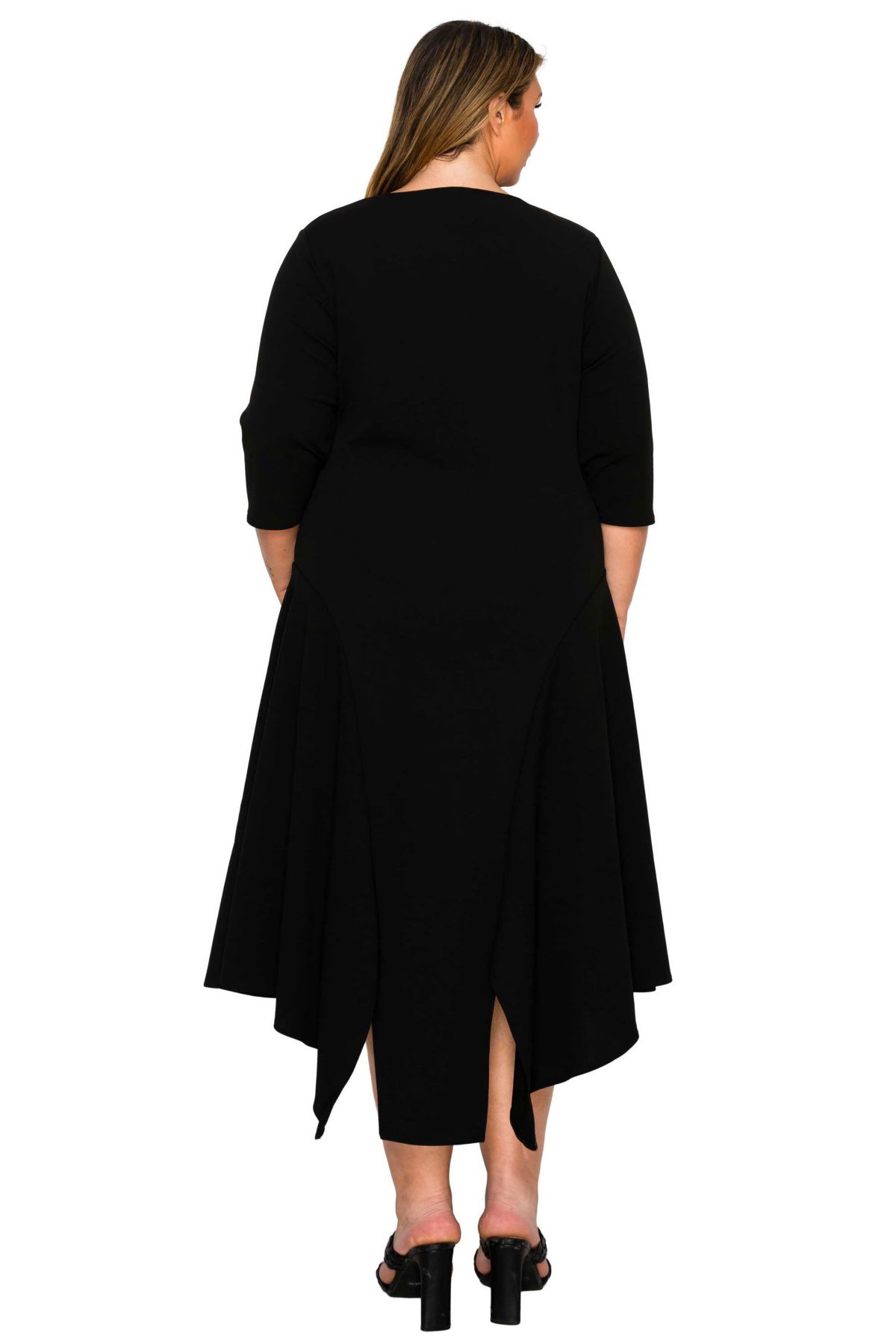 Plus Size Vida Split Hem Dress