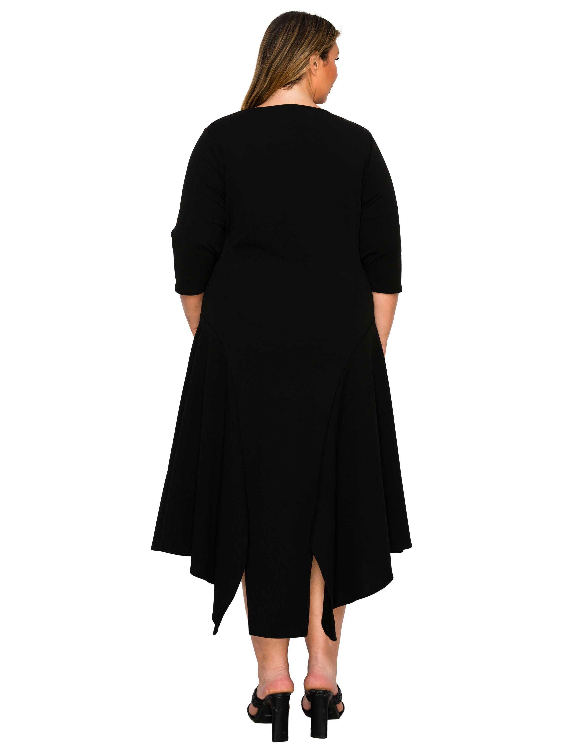 Plus Size Vida Split Hem Dress