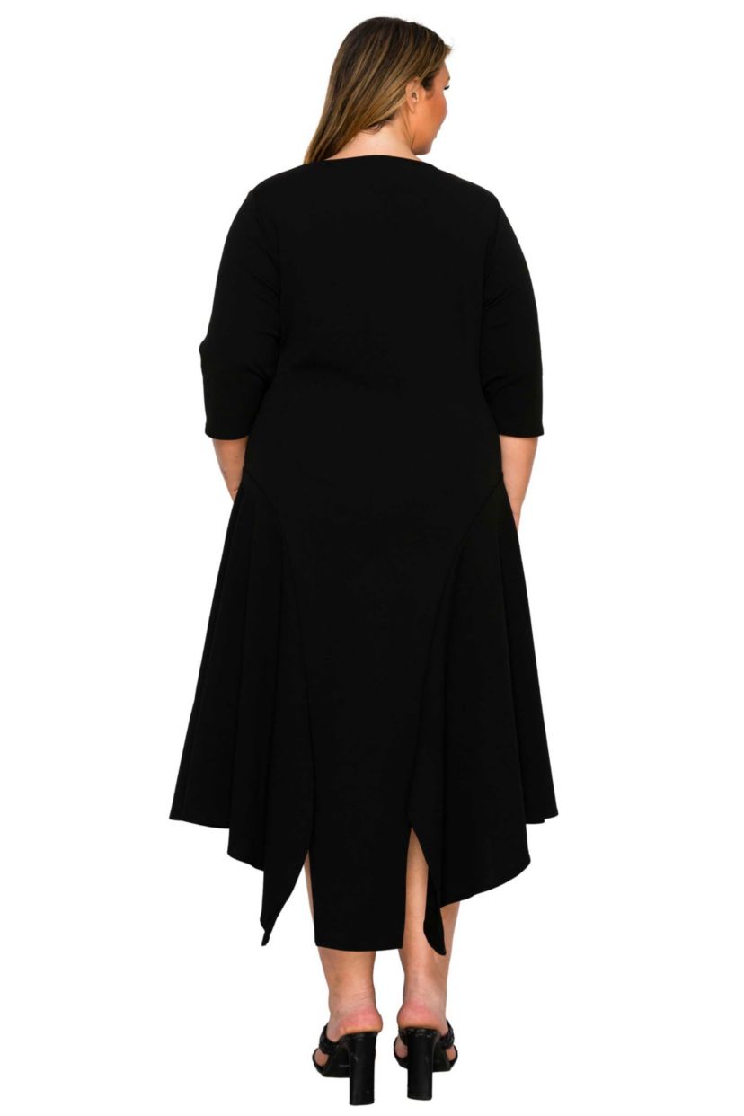 Plus Size Vida Split Hem Dress
