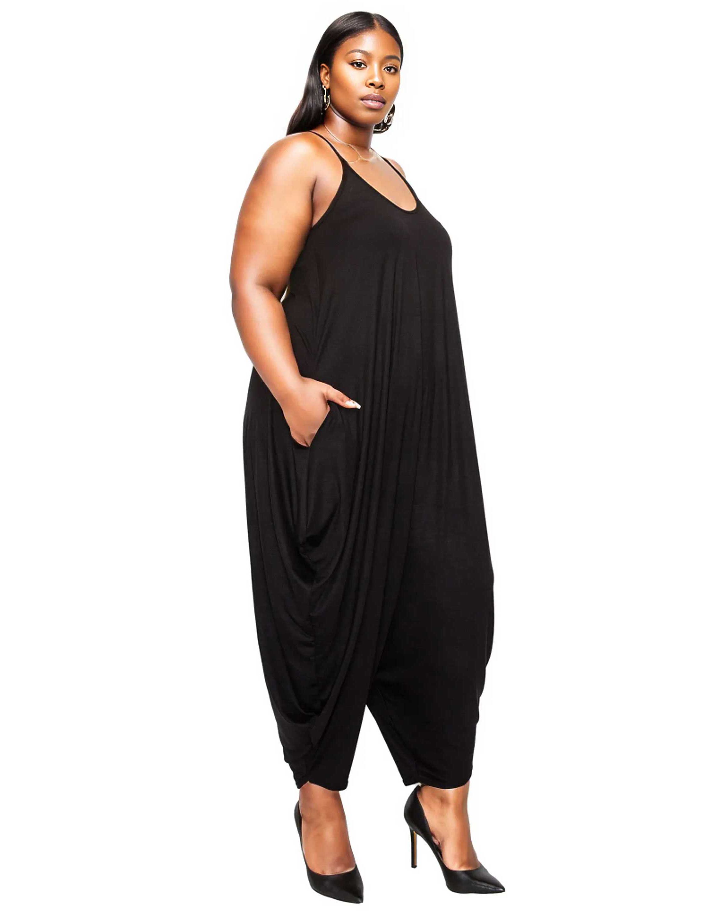 Plus Size Quinn Pocket Jumpsuit
