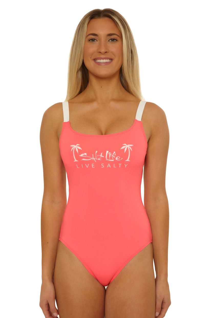 Live Salty Wendy Scoop Neck One Piece