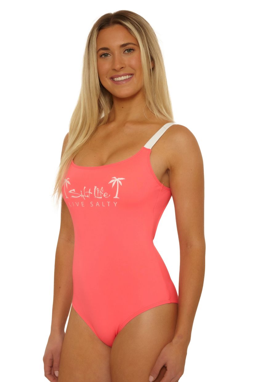 Live Salty Wendy Scoop Neck One Piece