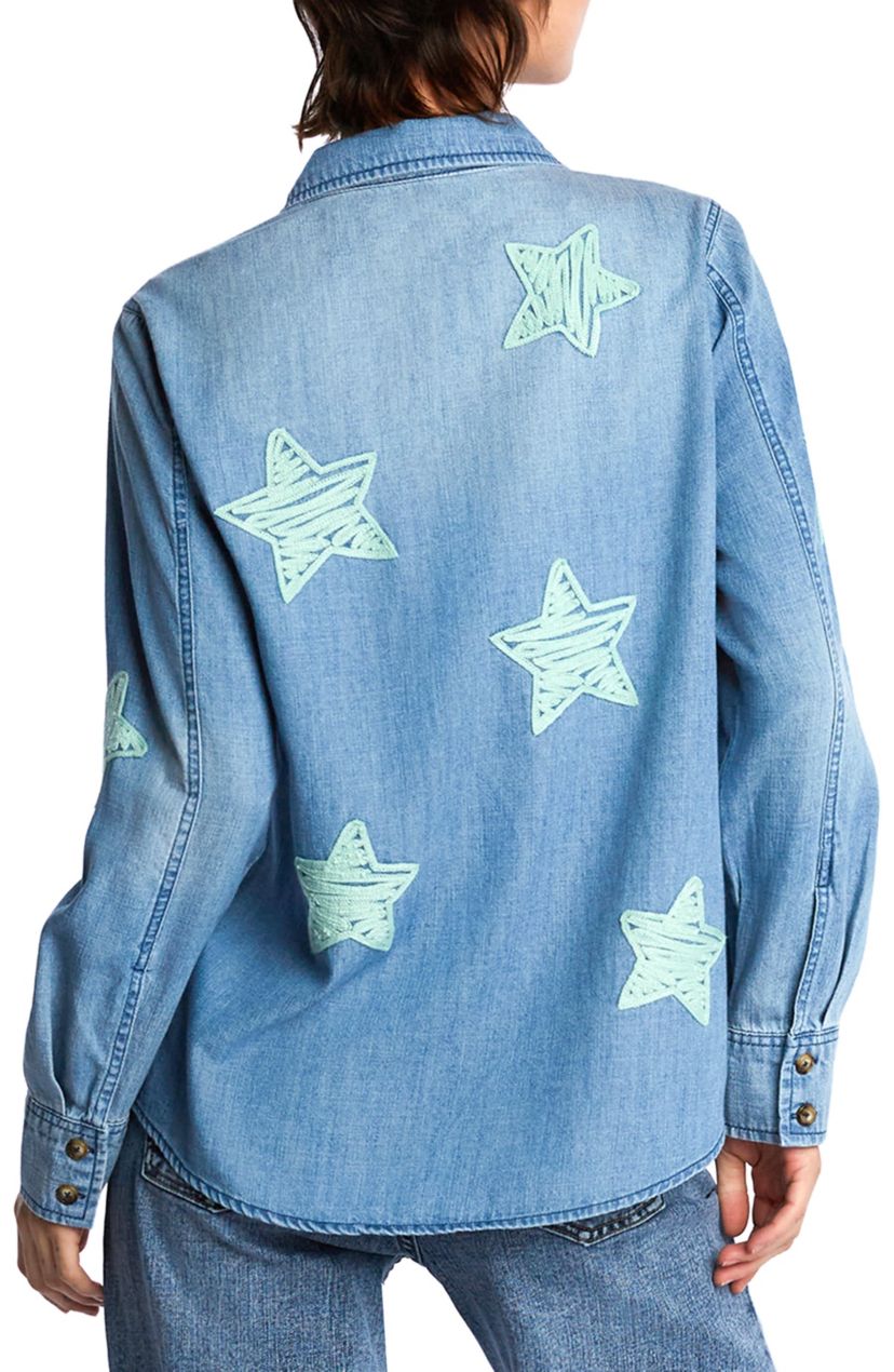 Big Embroidered Stars Shirt