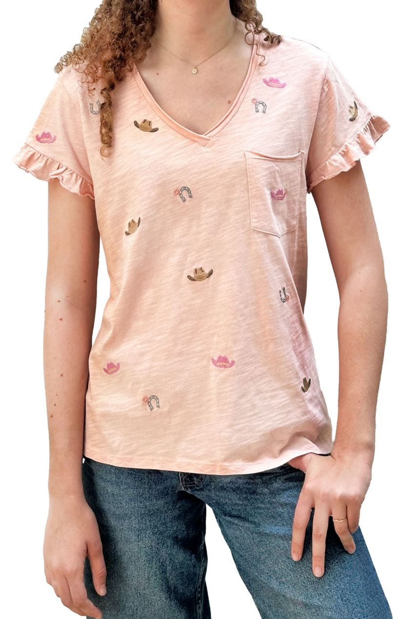 Cowboy Hat & Horseshoe Tee