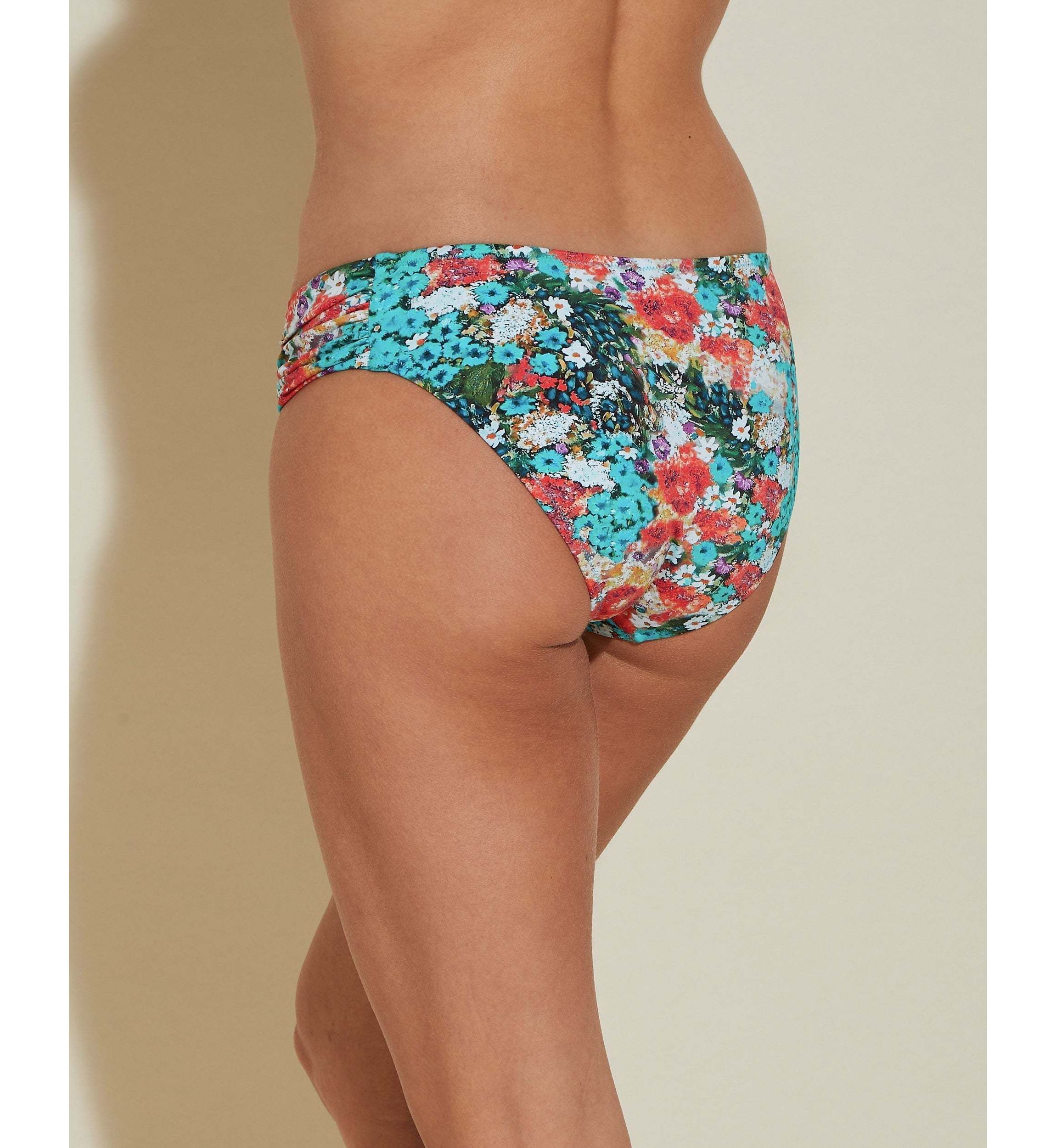 Shirred Side Bikini Bottom