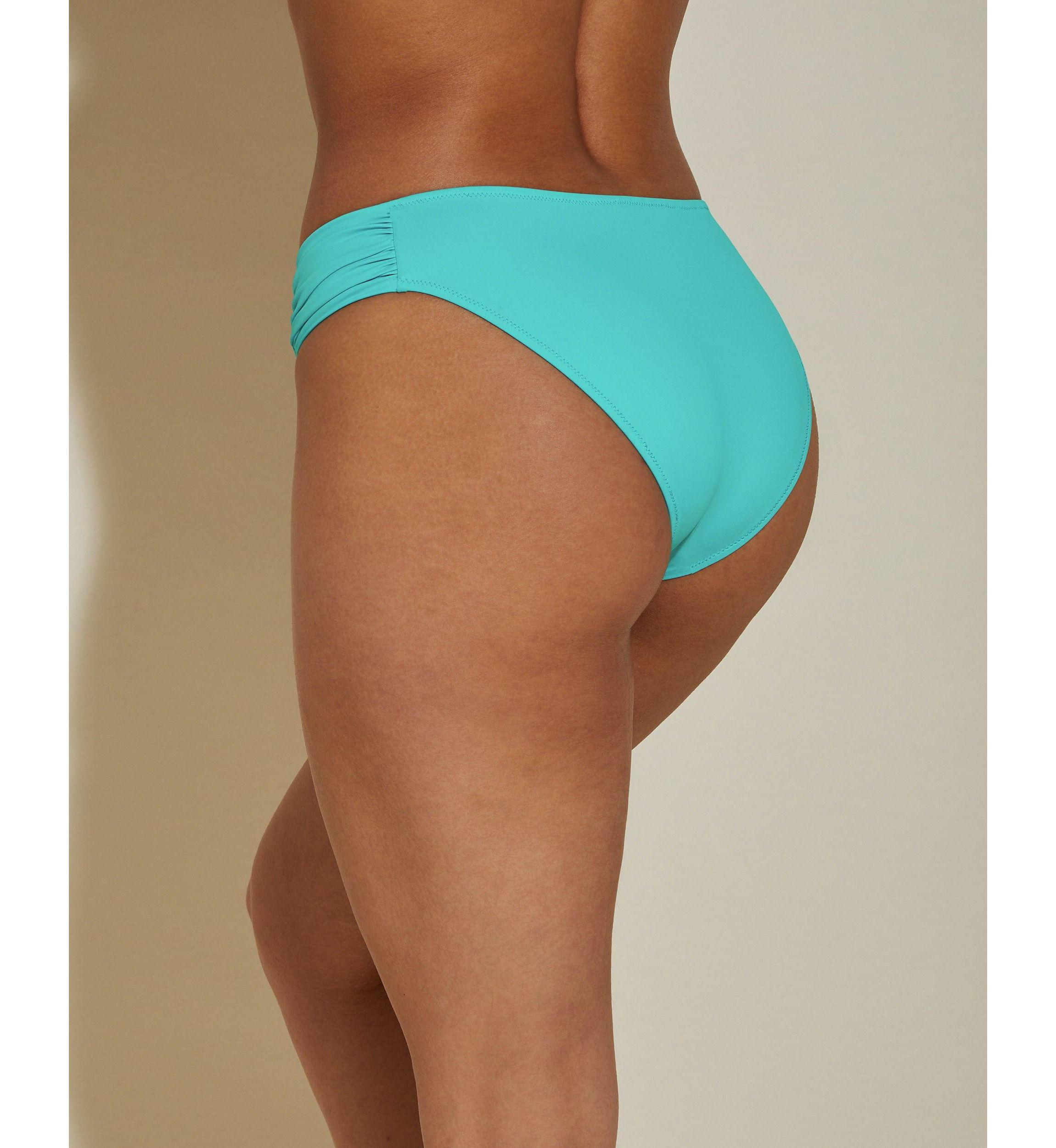 Shirred Side Bikini Bottom