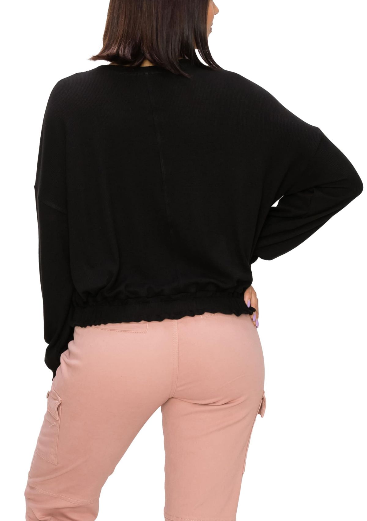 Baby Thermal Elastic Band Dolman Long Sleeve