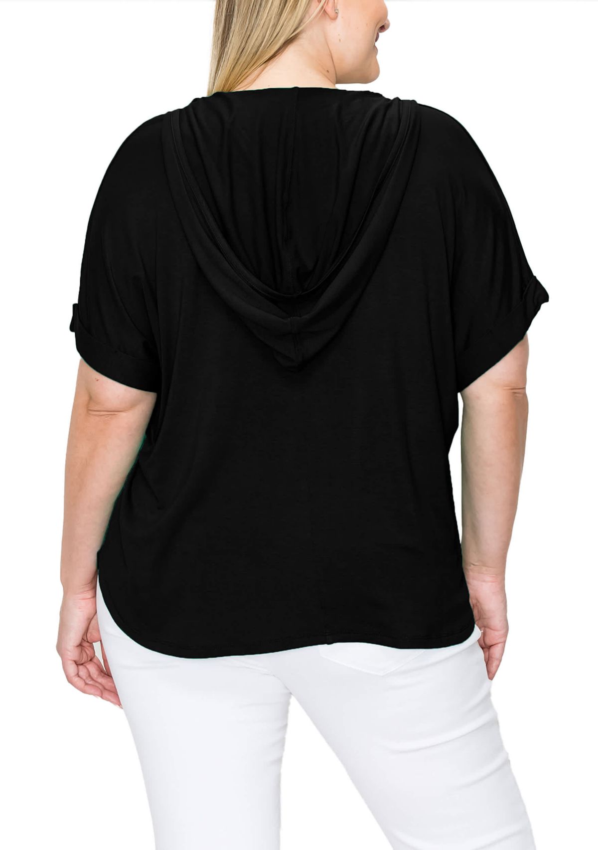 Rayon Span Kangaroo Pocket Hoodie